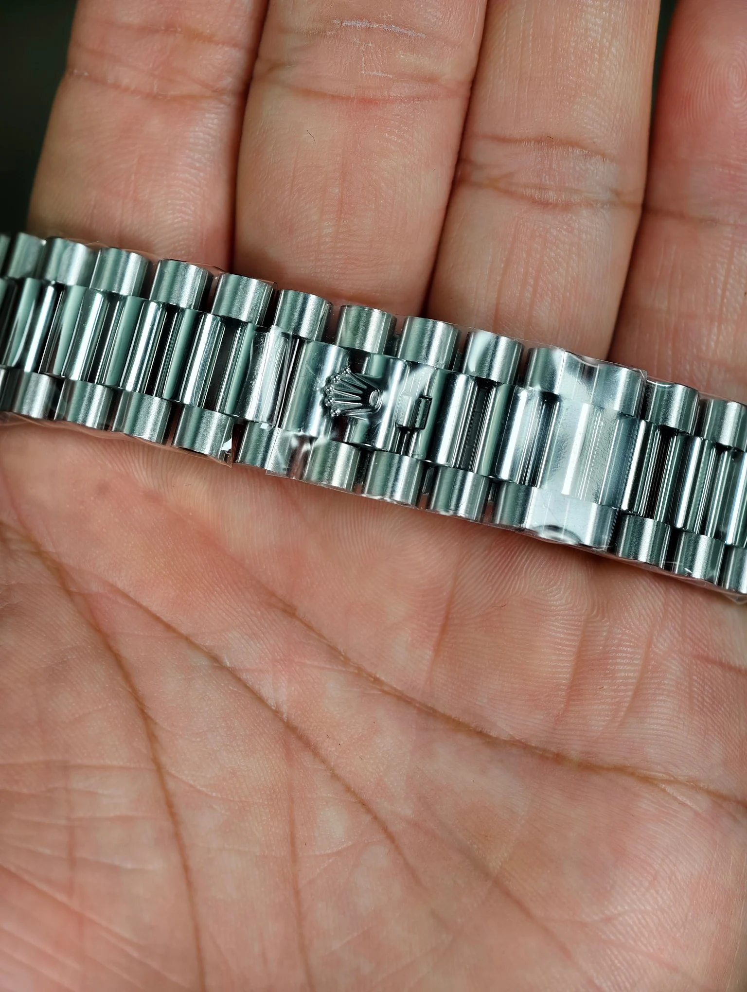 Rolex Day-Date Meteorite 40mm — photographed off the sweep