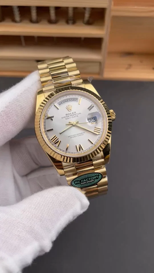 Rolex Day-Date Silver Dial