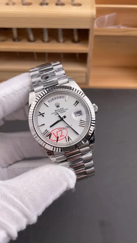 Rolex Day-Date White Dial 40mm