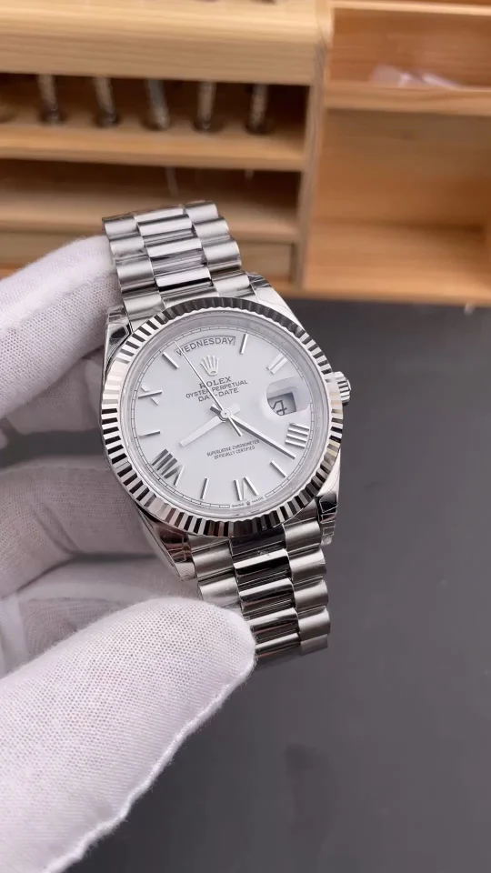 Rolex Day-Date White Dial 40mm