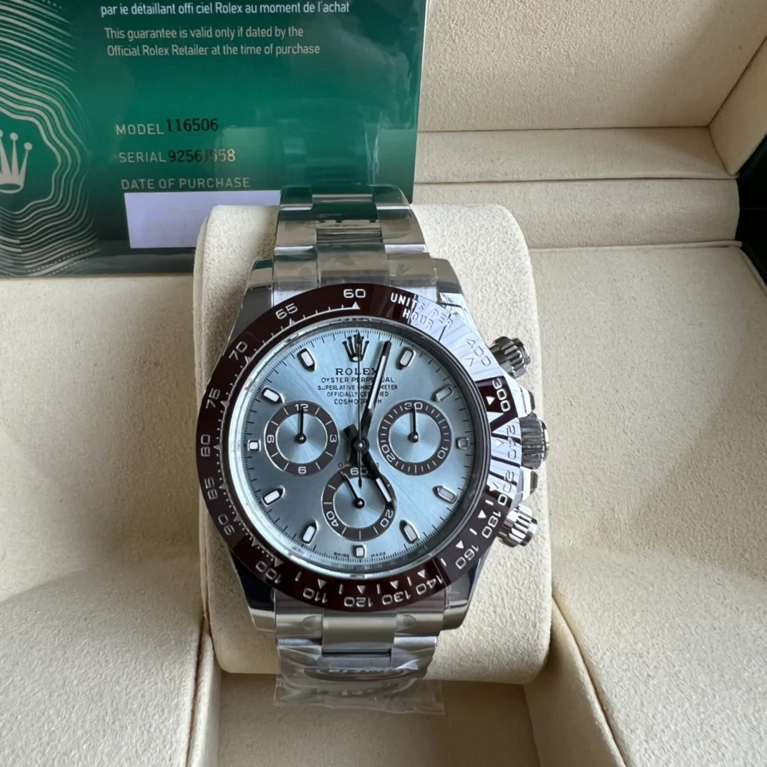 Rolex Daytona 116506 — photographed off the sweep