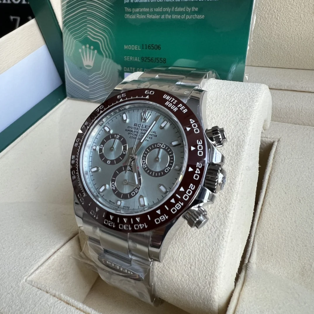 Rolex Daytona 116506 — photographed off the sweep
