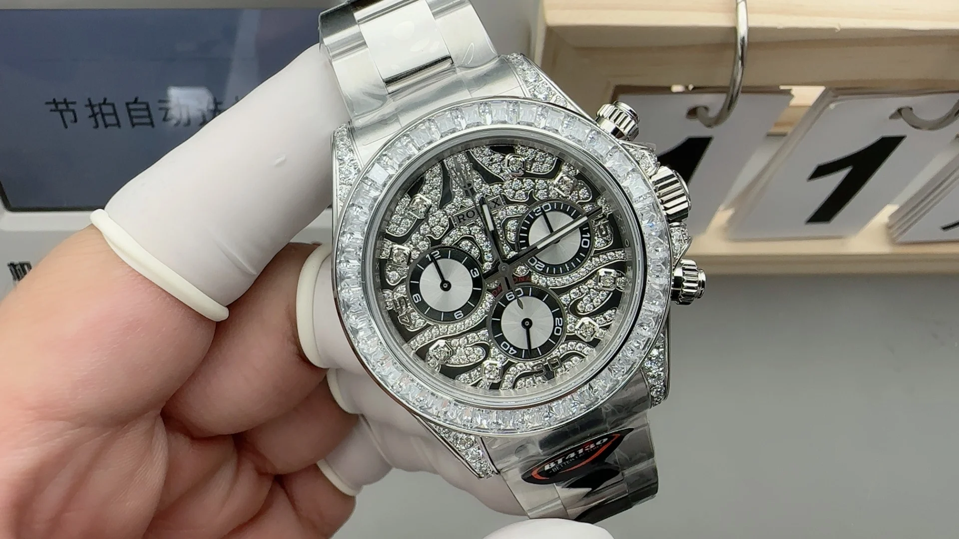 Rolex Daytona 116588TBR — photographed off the sweep