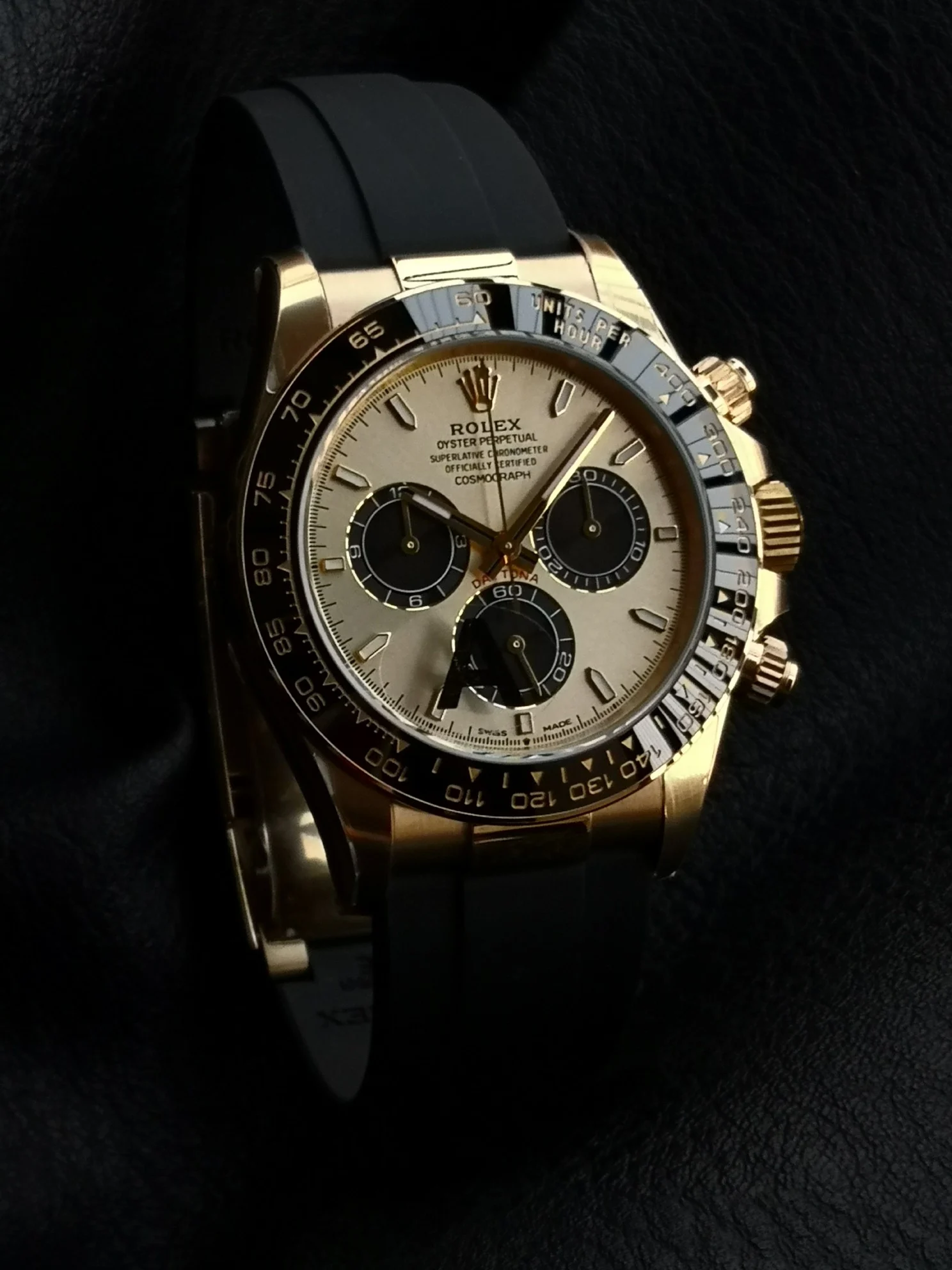 Rolex Daytona 126518LN — photographed off the sweep