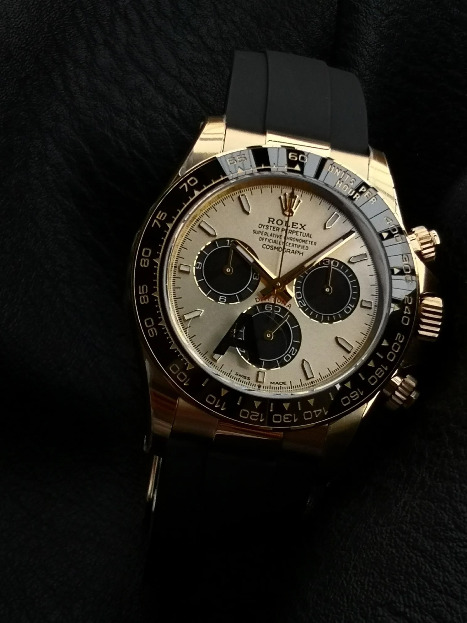 Rolex Daytona 126518LN — photographed off the sweep