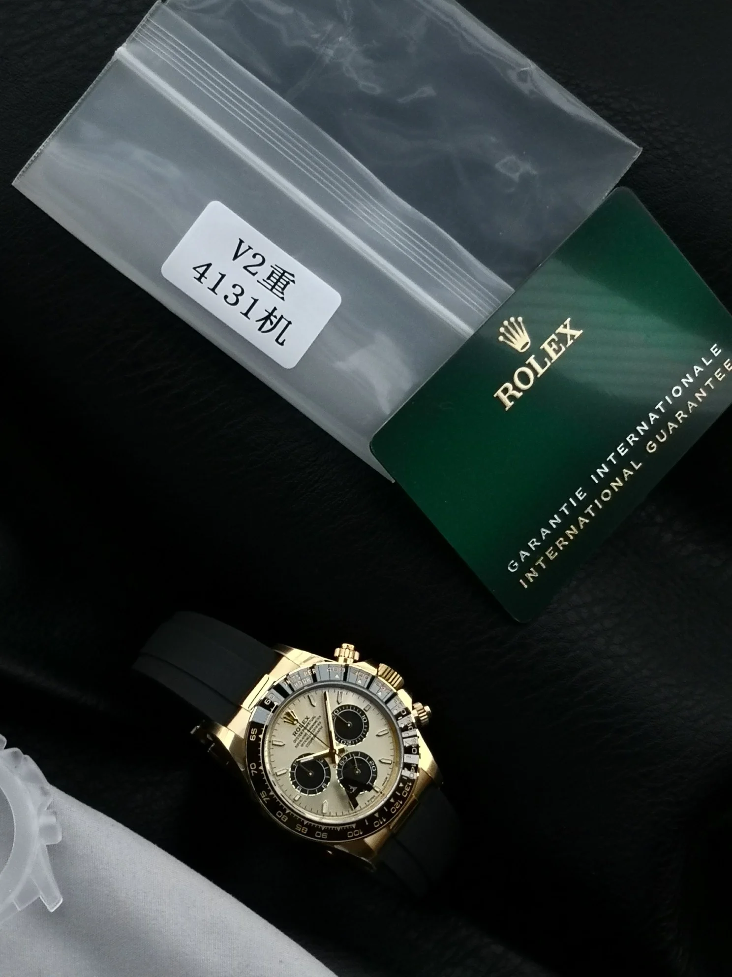 Rolex Daytona 126518LN — photographed off the sweep