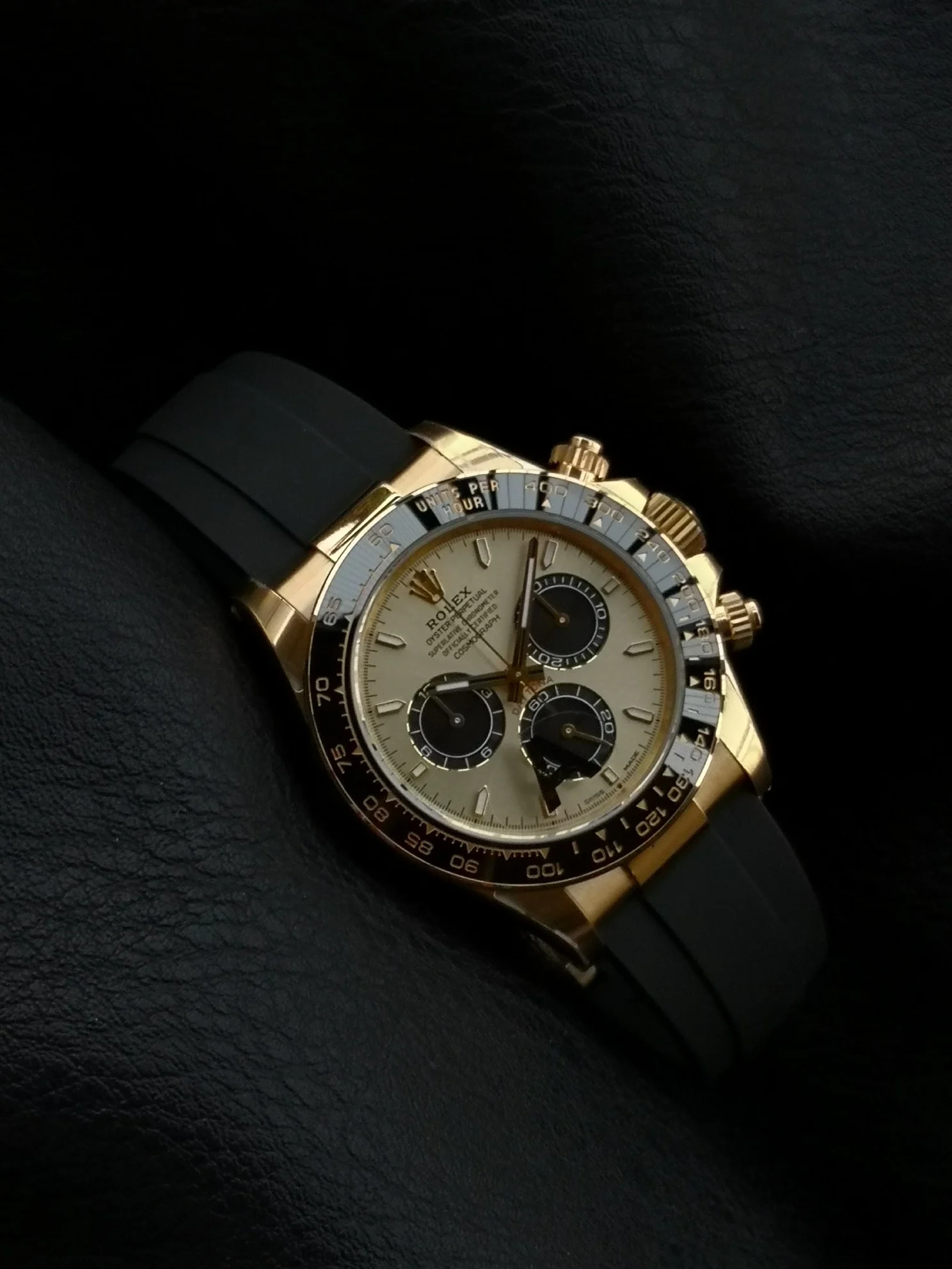 Rolex Daytona 126518LN — photographed off the sweep