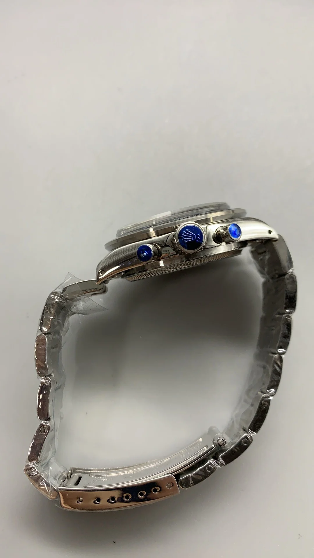 Rolex Daytona — photographed off the sweep
