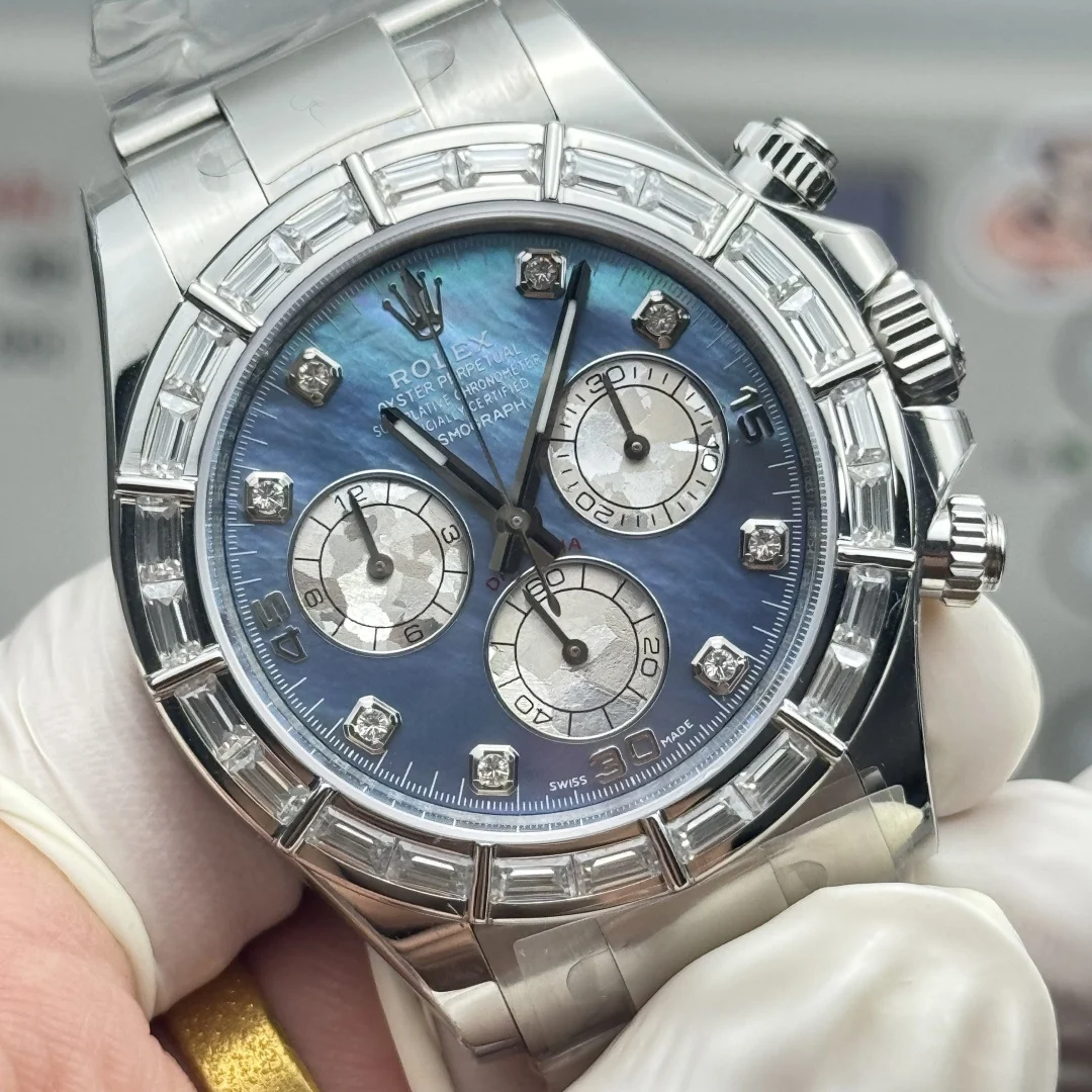 Rolex Daytona Bamboo — photographed off the sweep