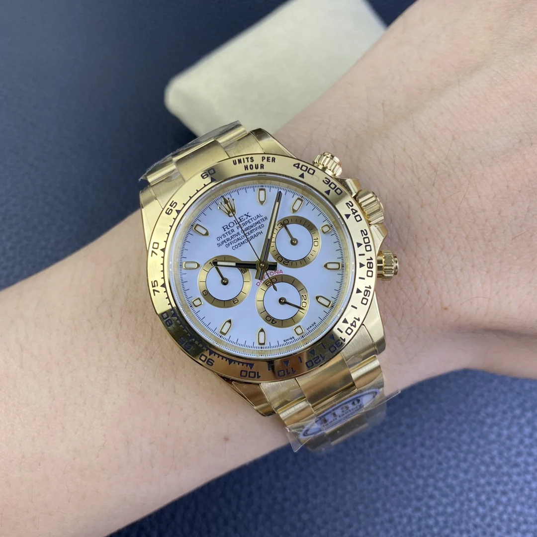 Rolex Daytona Black Dial 116508 — photographed off the sweep
