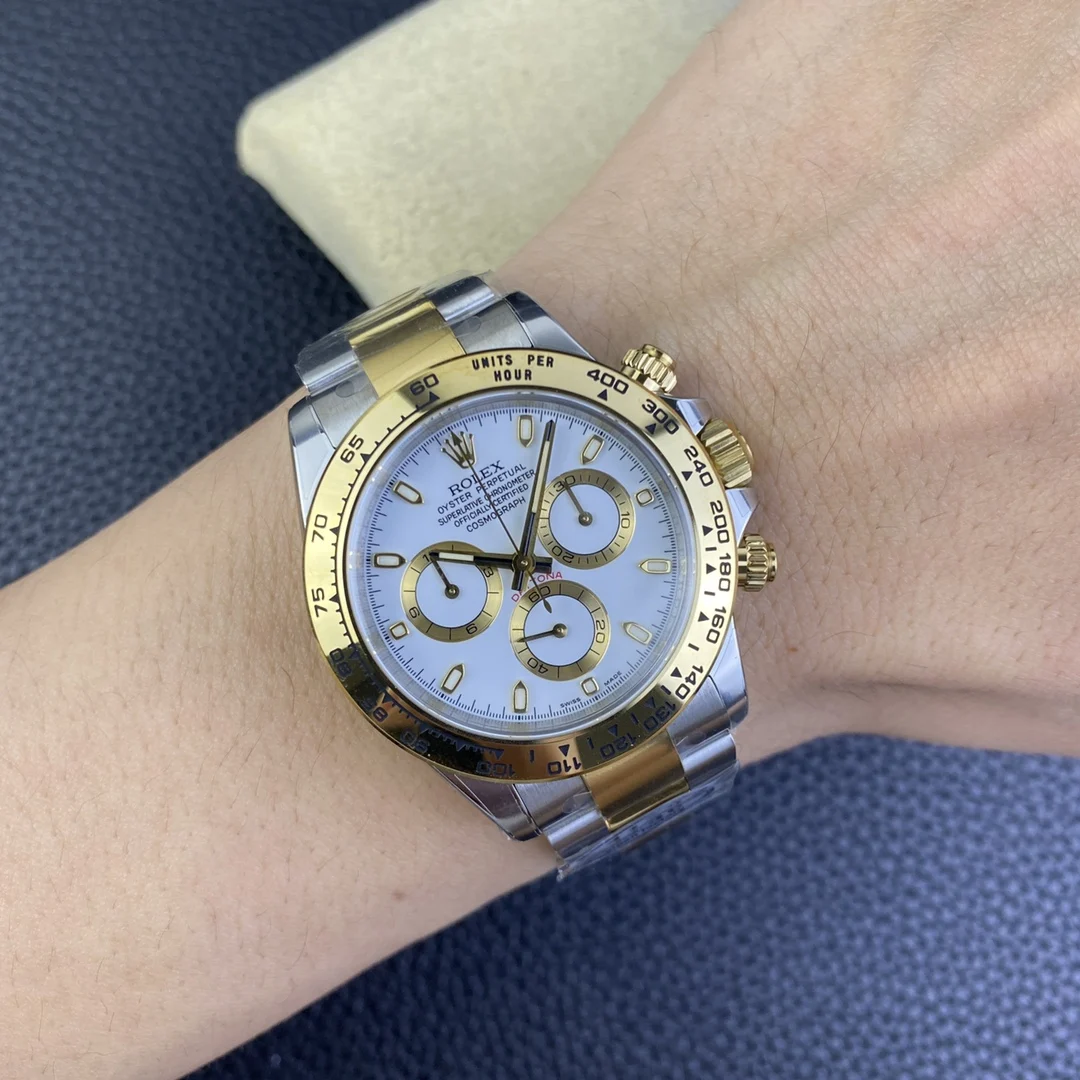 Rolex Daytona Black Dial 116508 — photographed off the sweep