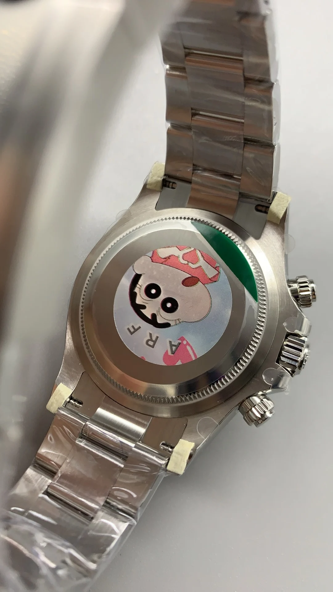 Rolex Daytona Black Dial — photographed off the sweep