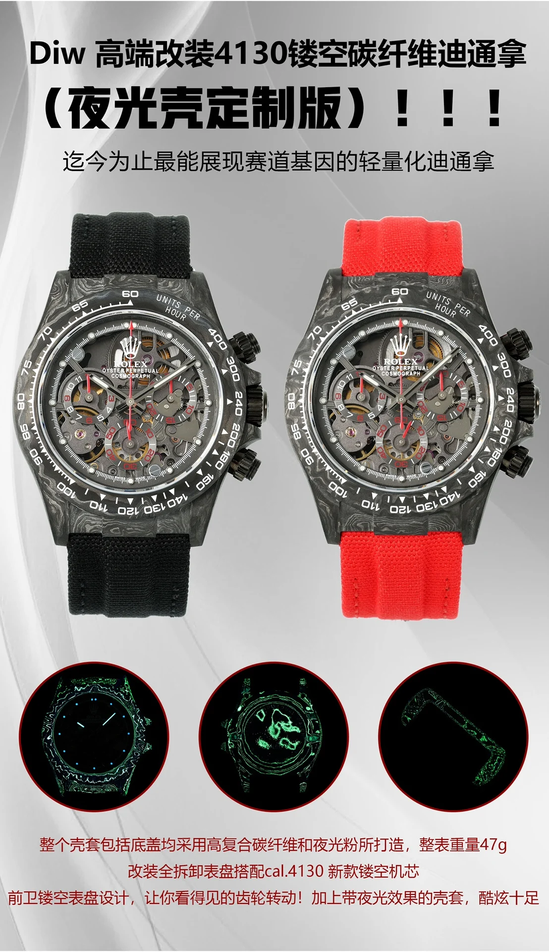Rolex Daytona Carbon