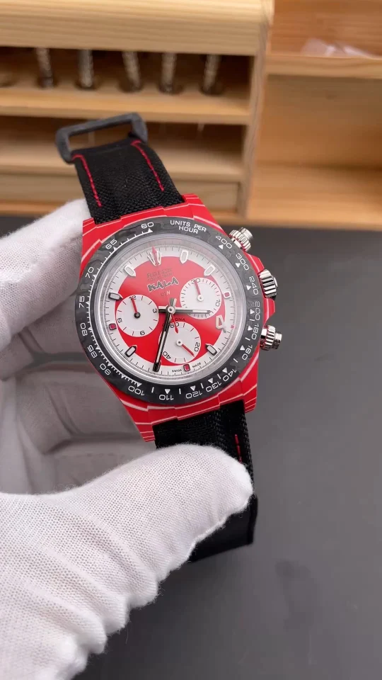 Rolex Daytona Carbon Red Dial