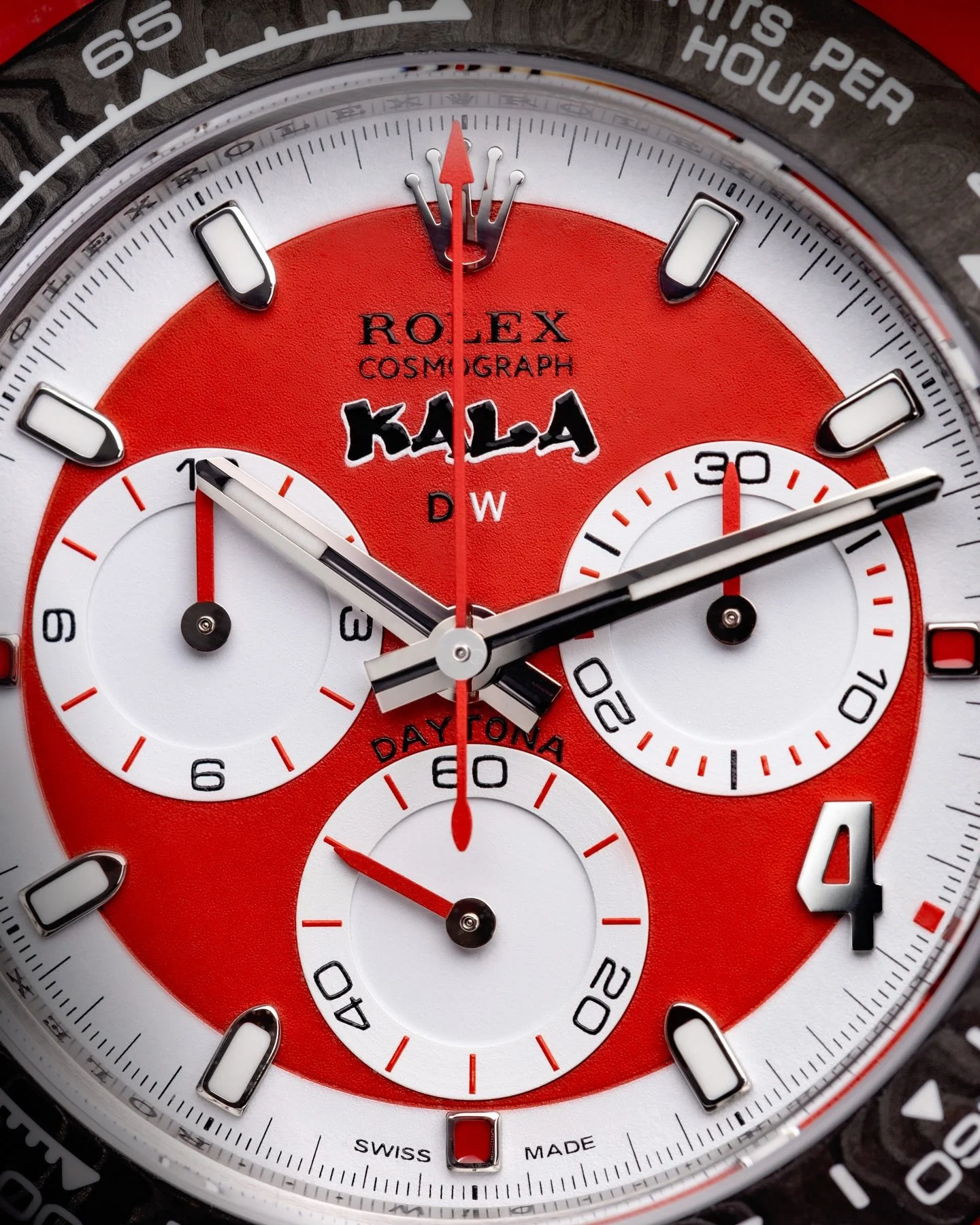 Rolex Daytona Carbon White Dial