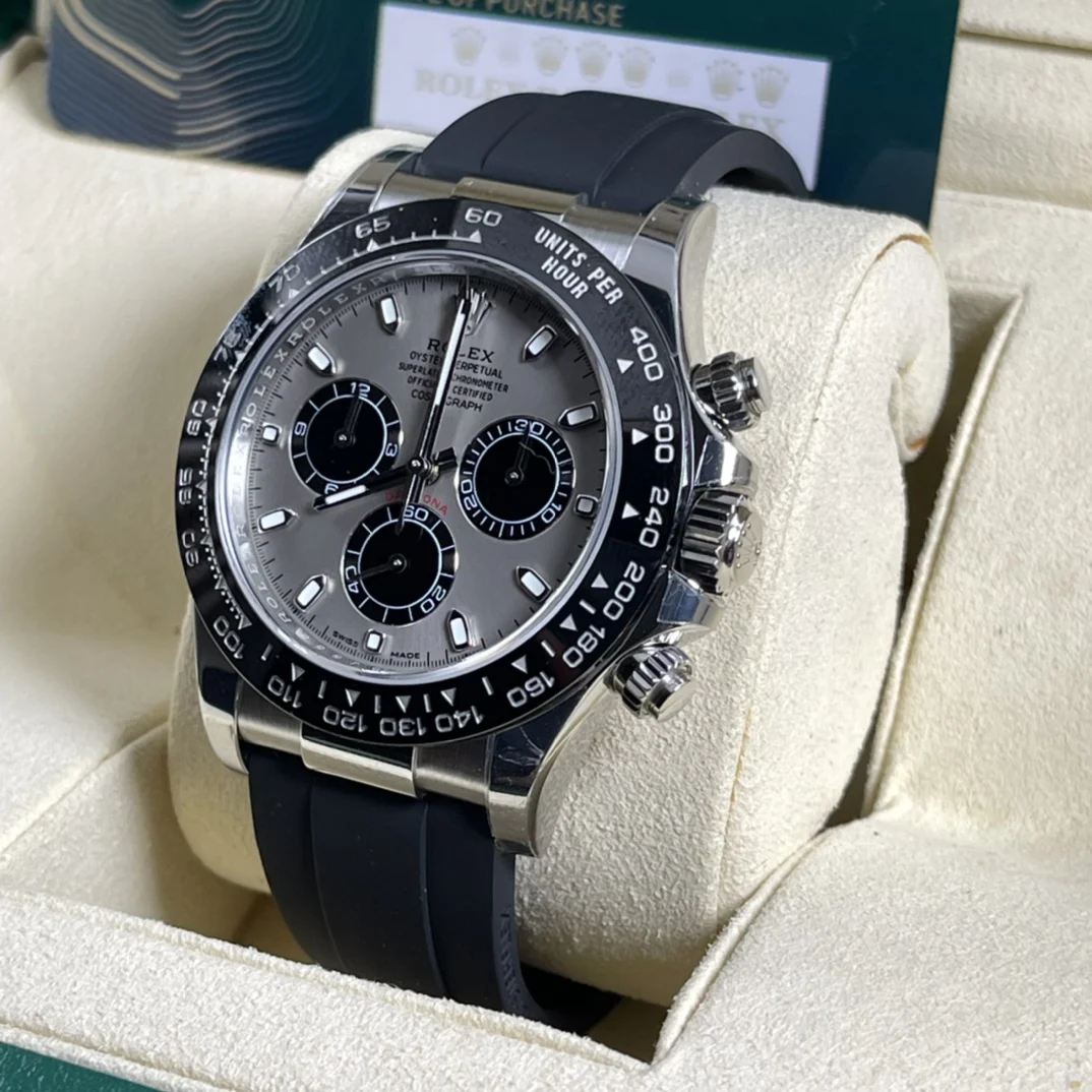 Rolex Daytona Ceramic — photographed off the sweep
