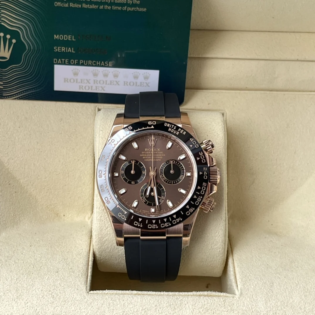 Rolex Daytona Ceramic — photographed off the sweep