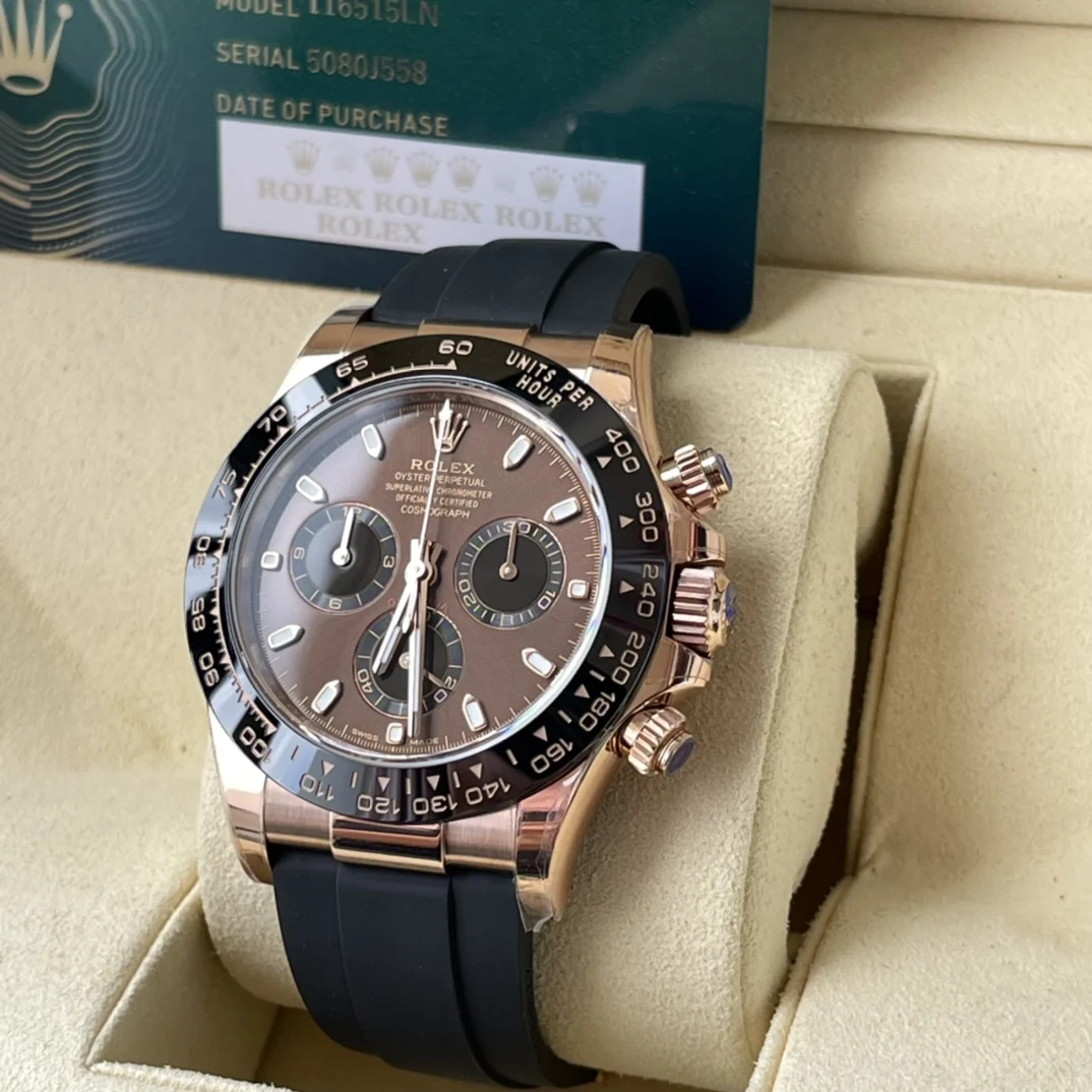 Rolex Daytona Ceramic — photographed off the sweep