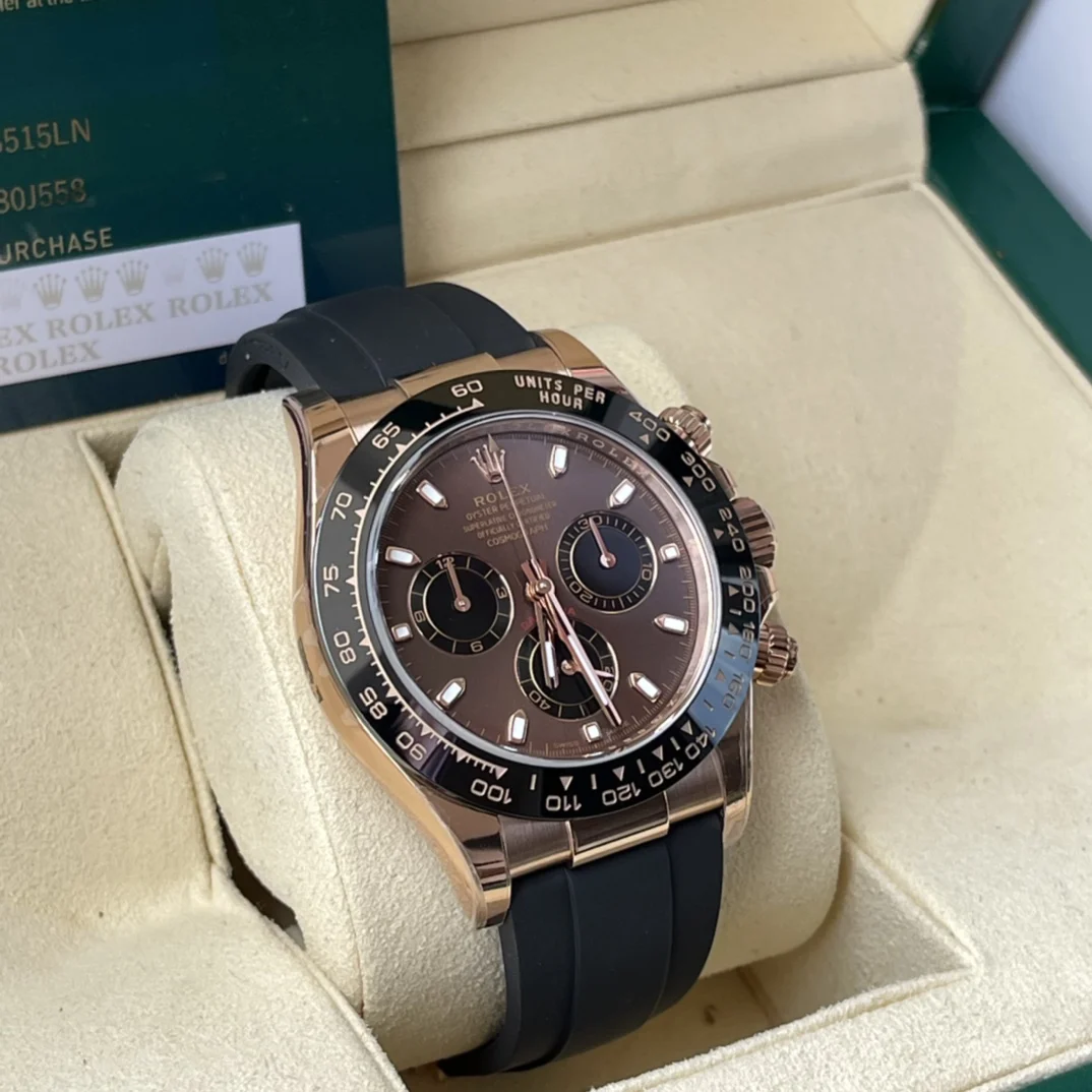 Rolex Daytona Ceramic — photographed off the sweep