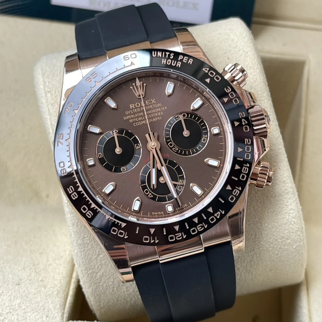 Rolex Daytona Ceramic — photographed off the sweep