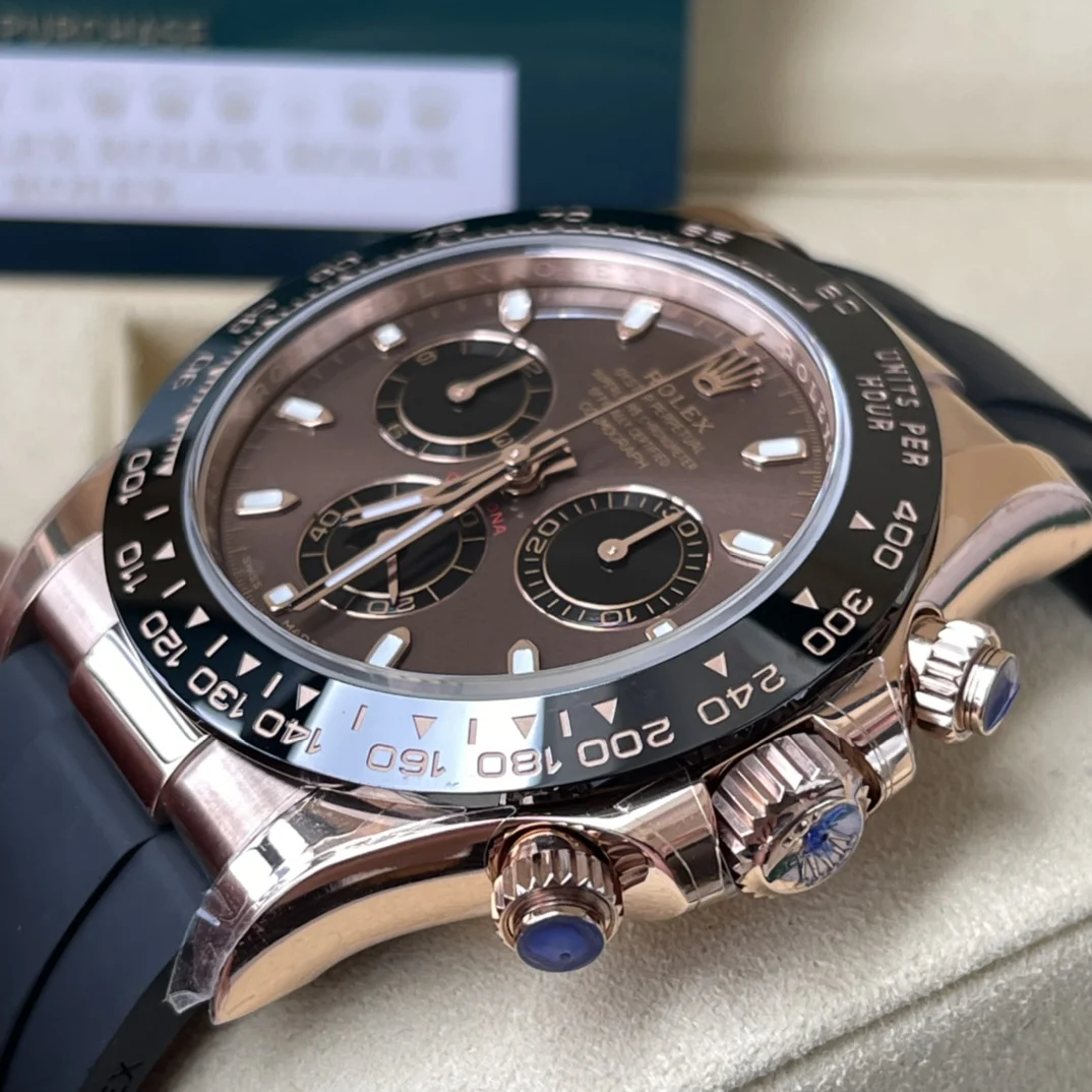 Rolex Daytona Ceramic — photographed off the sweep