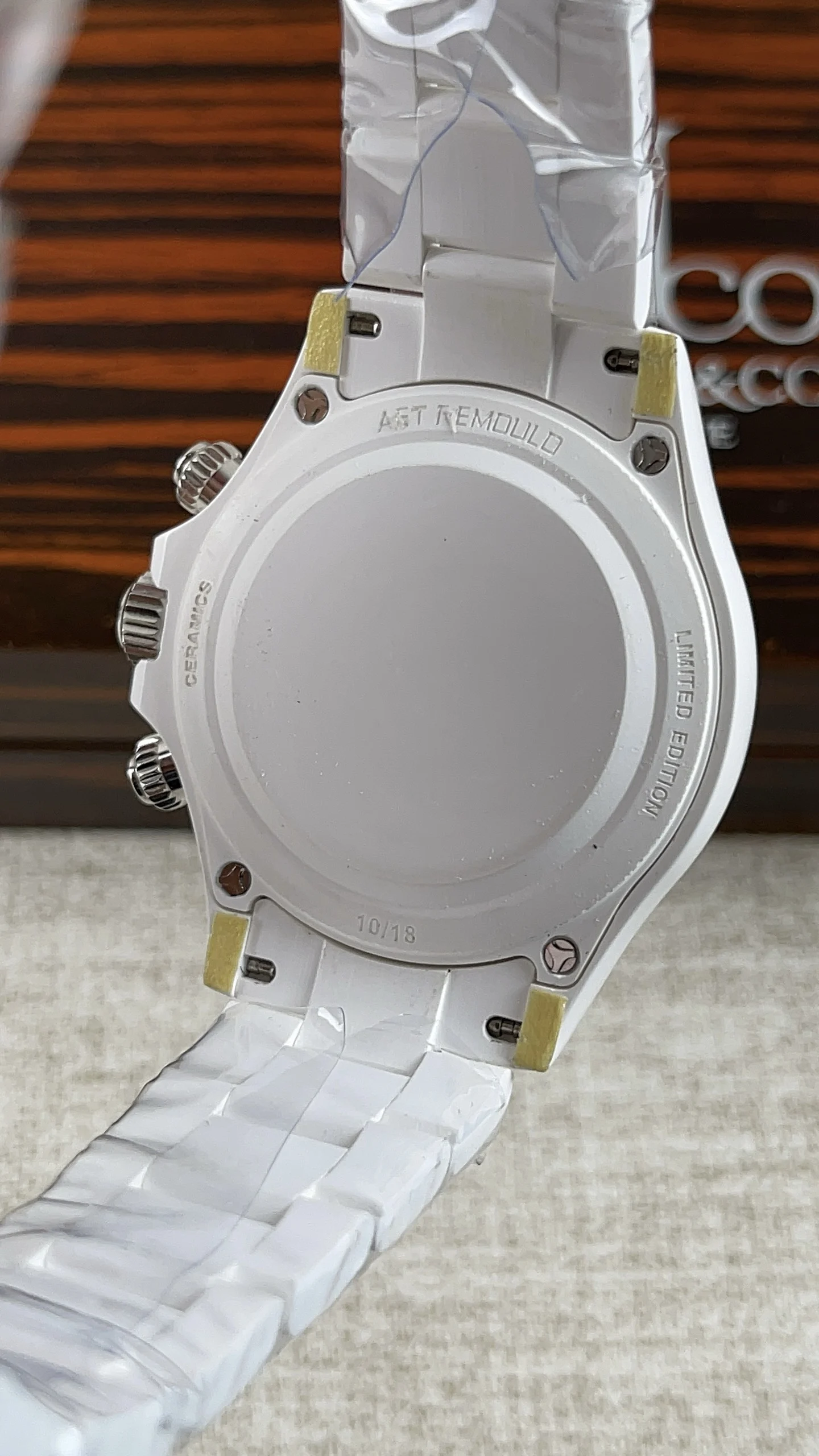 Rolex Daytona Ceramic — photographed off the sweep