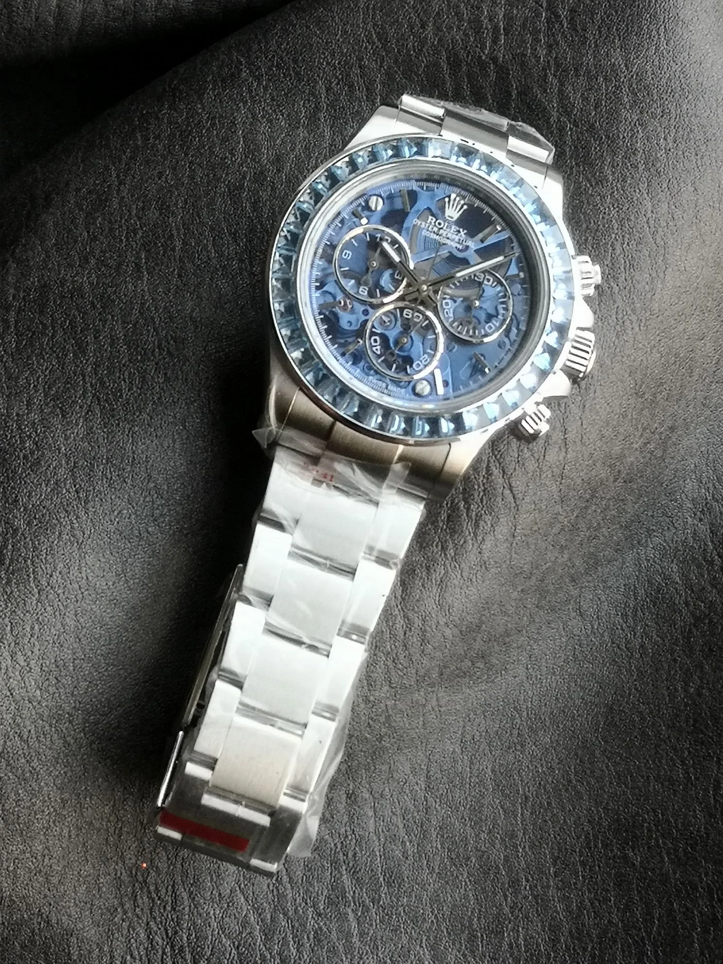 Rolex Daytona Ceramic — photographed off the sweep