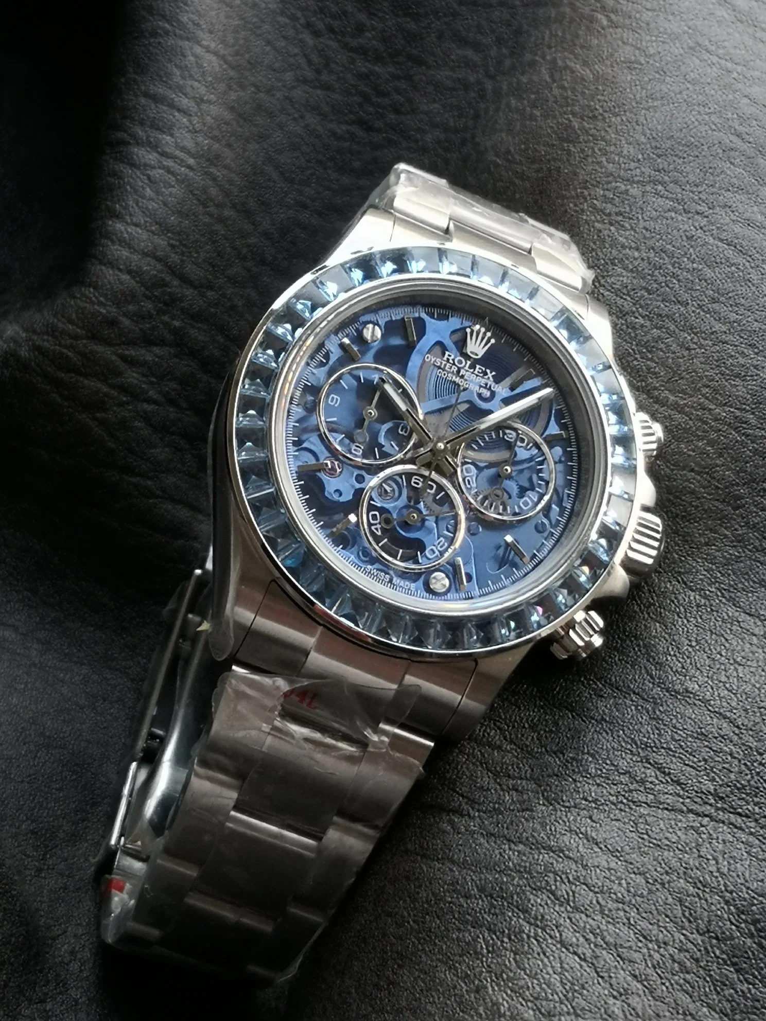 Rolex Daytona Ceramic — photographed off the sweep