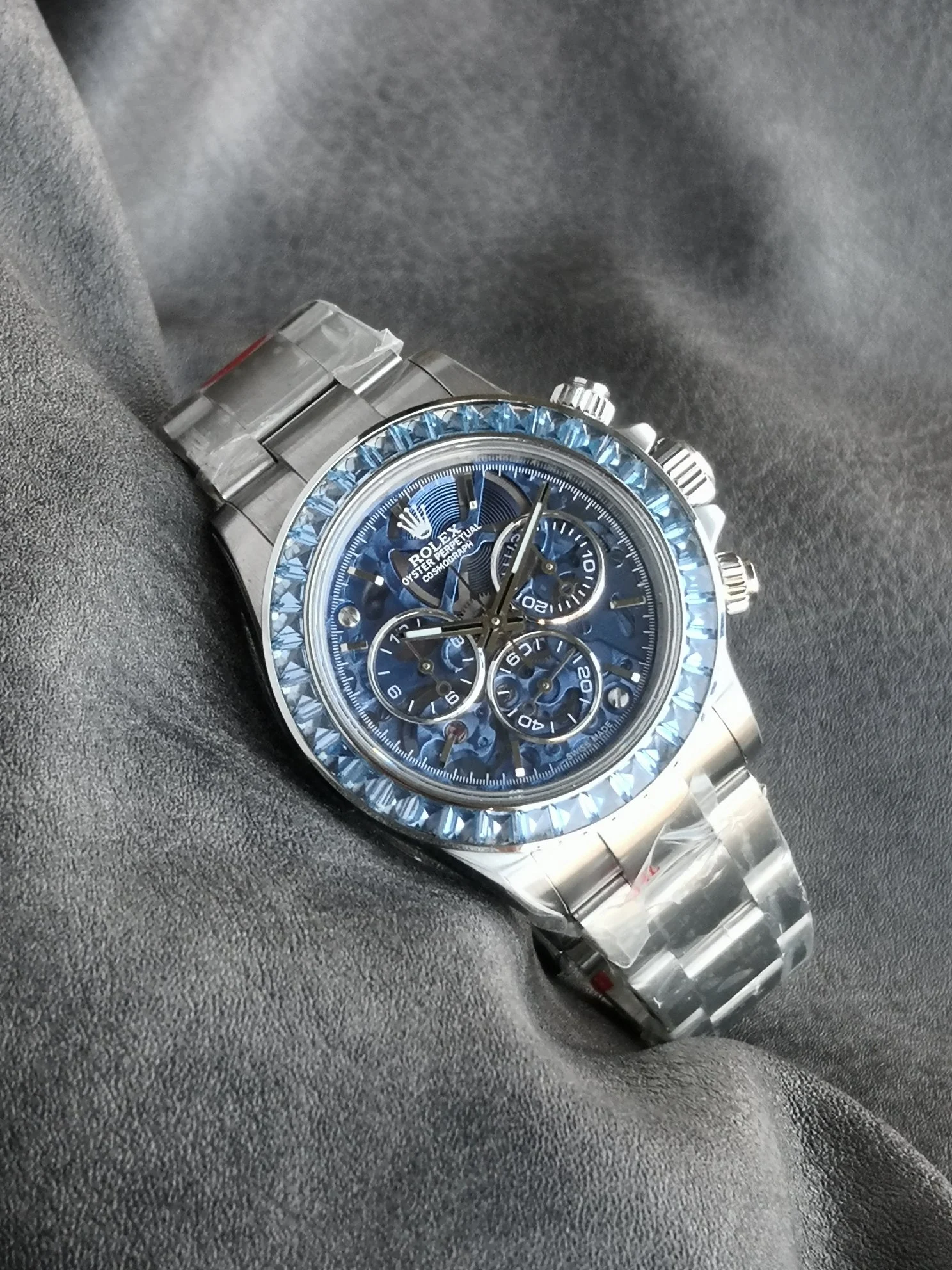 Rolex Daytona Ceramic — photographed off the sweep