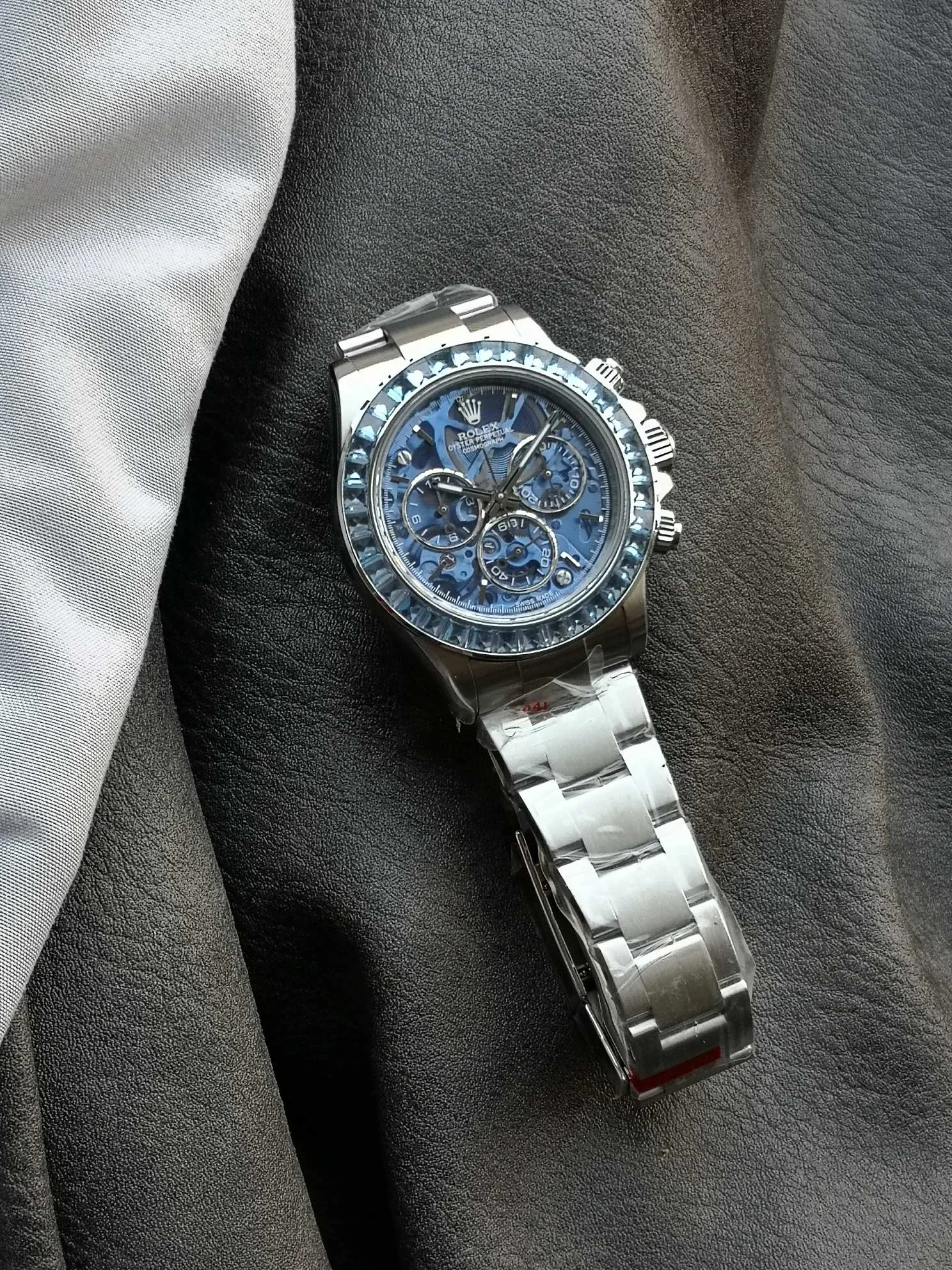 Rolex Daytona Ceramic — photographed off the sweep