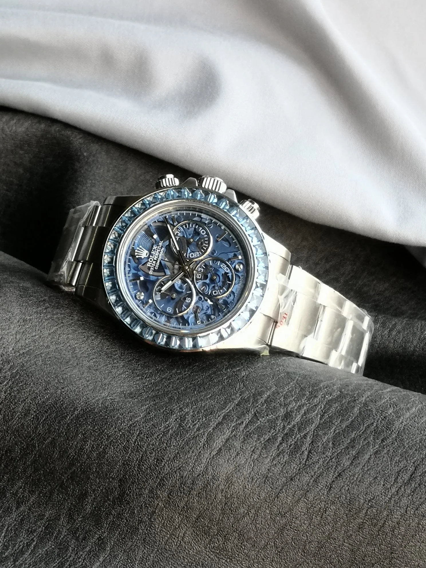 Rolex Daytona Ceramic — photographed off the sweep