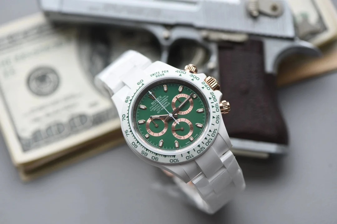 Rolex Daytona Ceramic — photographed off the sweep