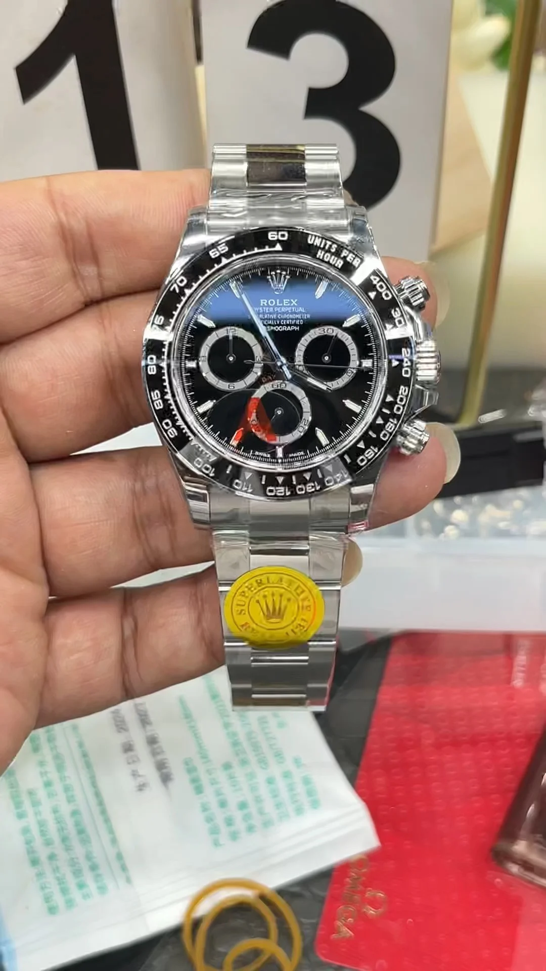 Rolex Daytona Ceramic Black Dial 40mm