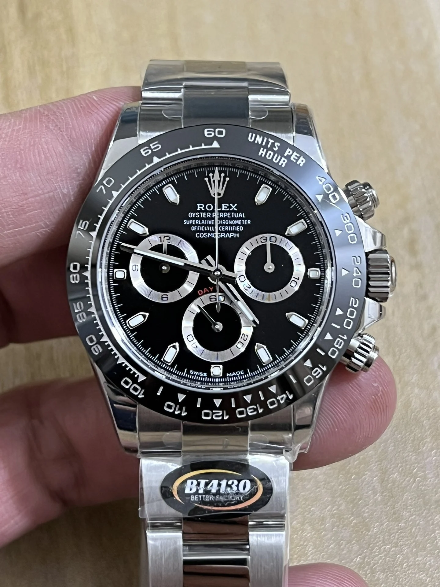 Rolex Daytona Ceramic Black Dial