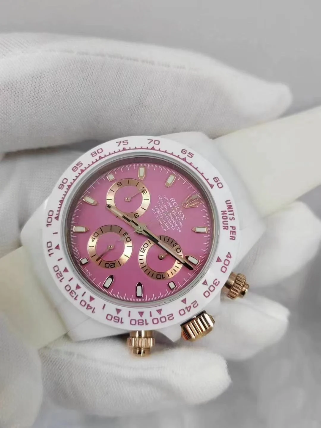 Rolex Daytona Ceramic Pink Dial