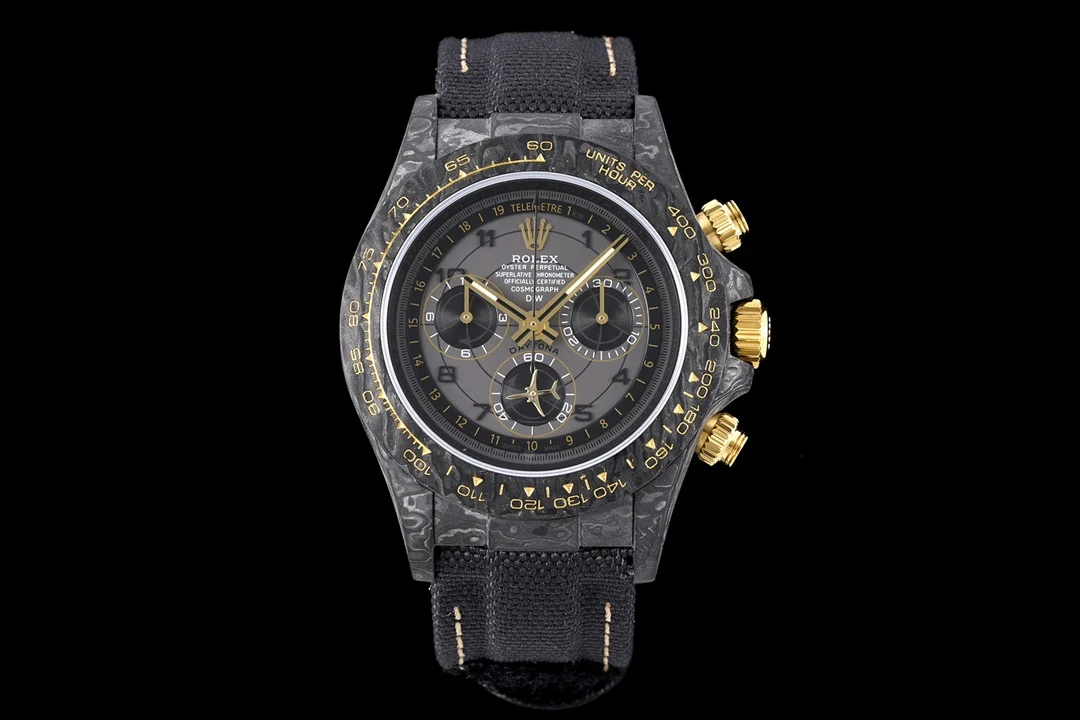 Rolex Daytona Champagne Carbon Black Dial