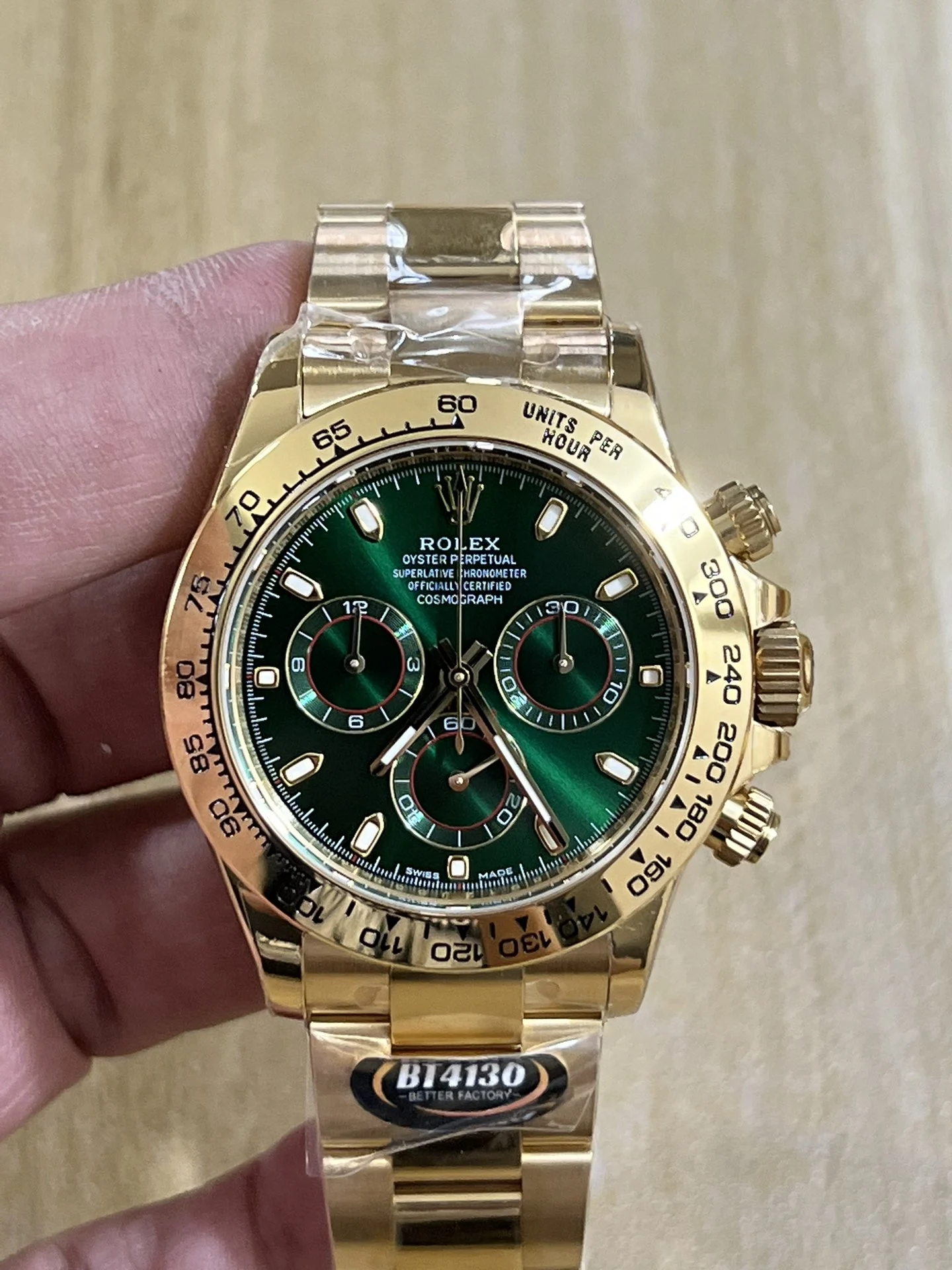 Rolex Daytona Green Dial