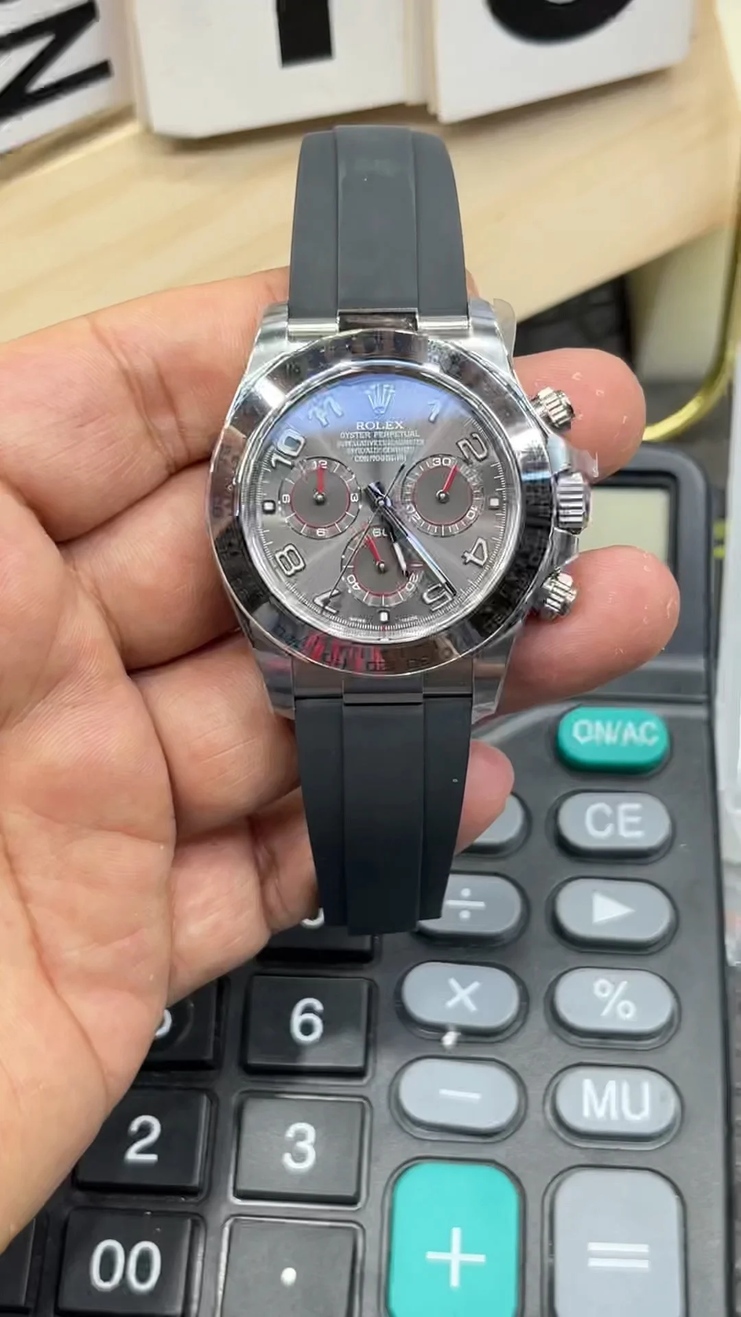 Rolex Daytona Grey Dial 40mm