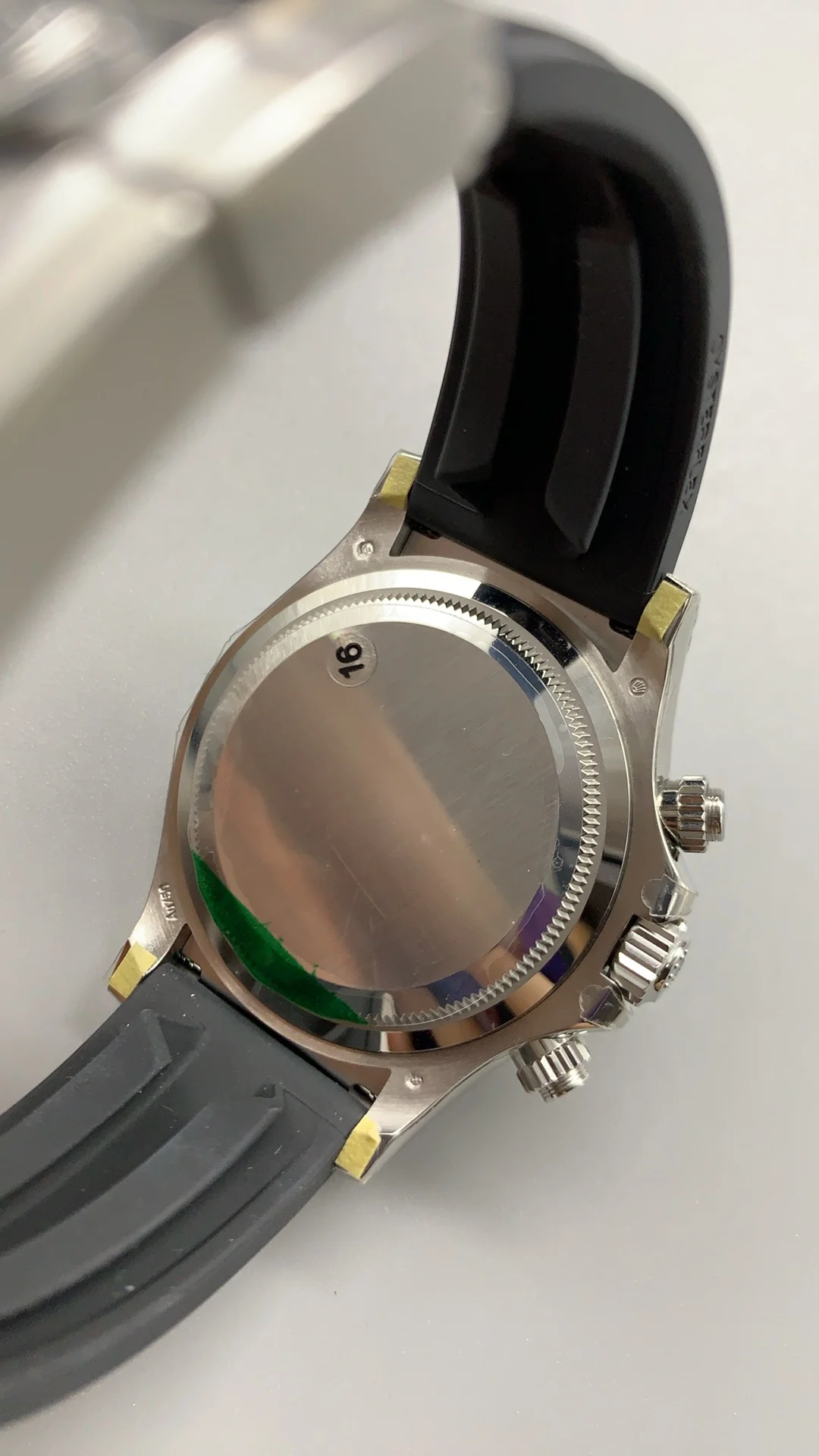 Rolex Daytona Grey Dial — photographed off the sweep