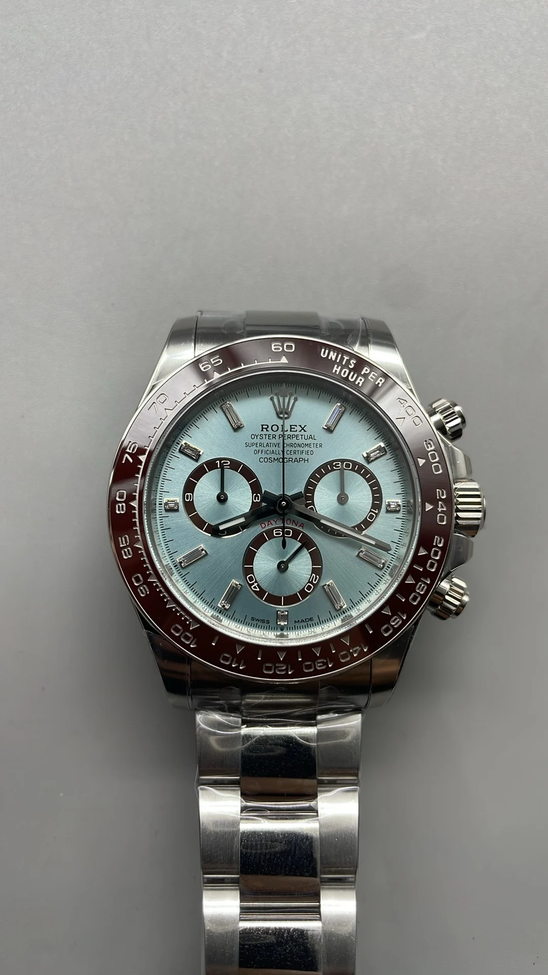 Rolex Daytona Ice Blue Blue Dial Diamond-Set