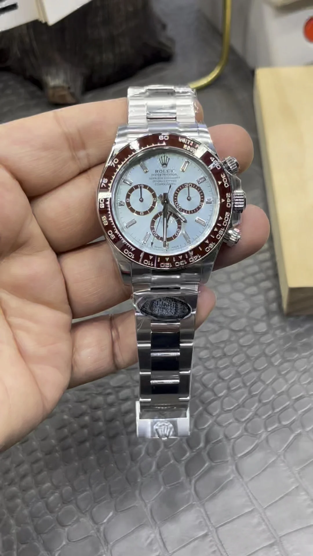 Rolex Daytona Ice Blue Blue Dial Diamond-Set 40mm