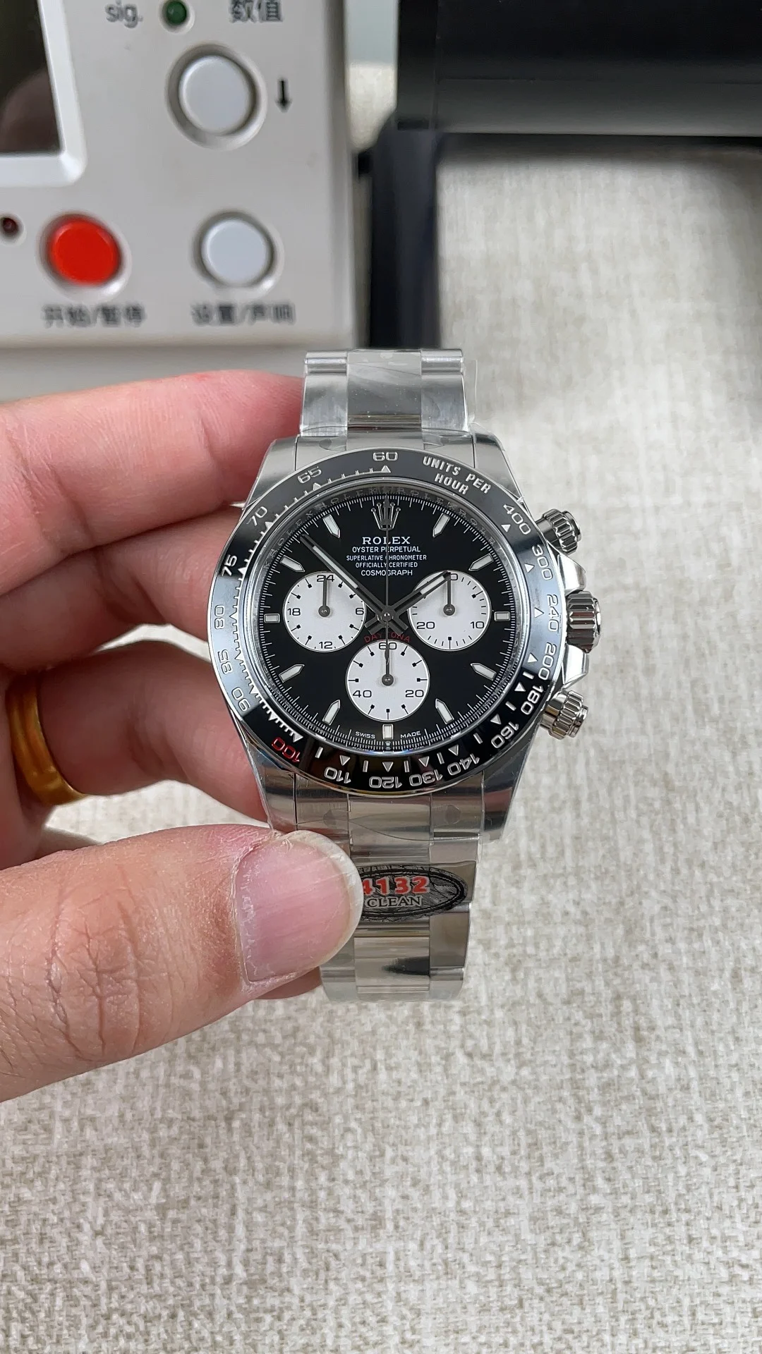 Rolex Daytona Le Mans 126529 — photographed off the sweep