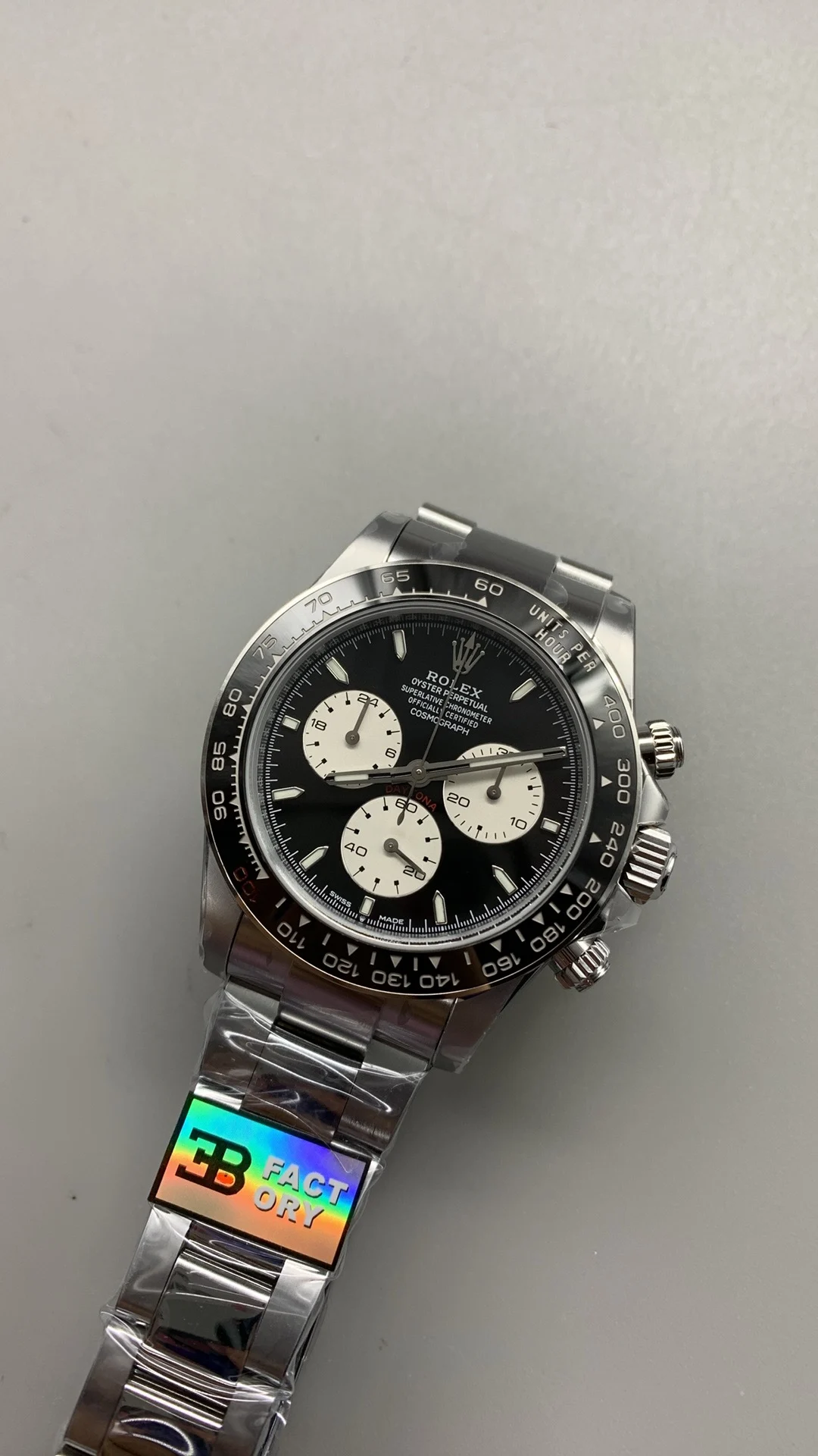 Rolex Daytona Le Mans — photographed off the sweep
