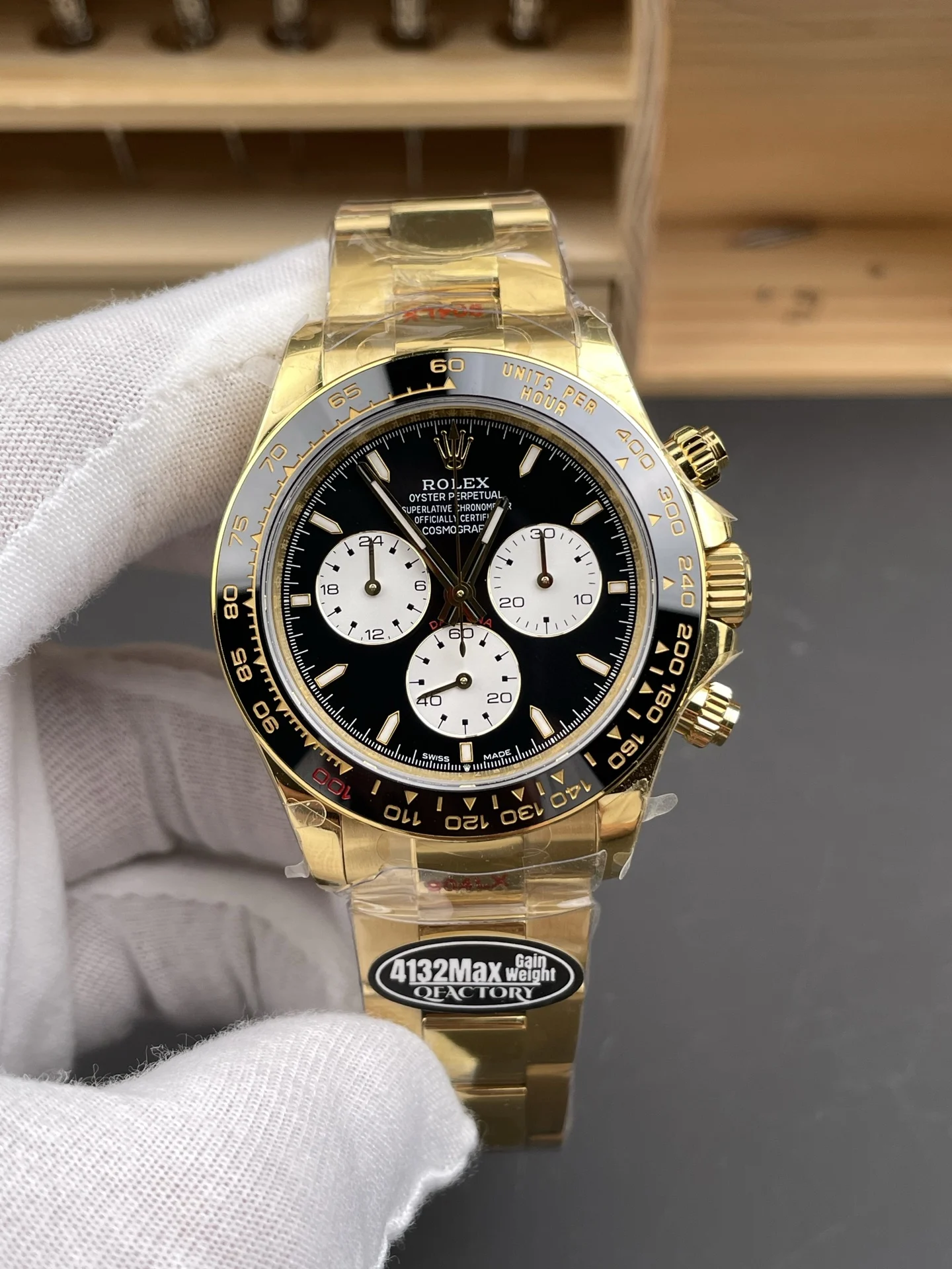Rolex Daytona Le Mans 40mm — photographed off the sweep