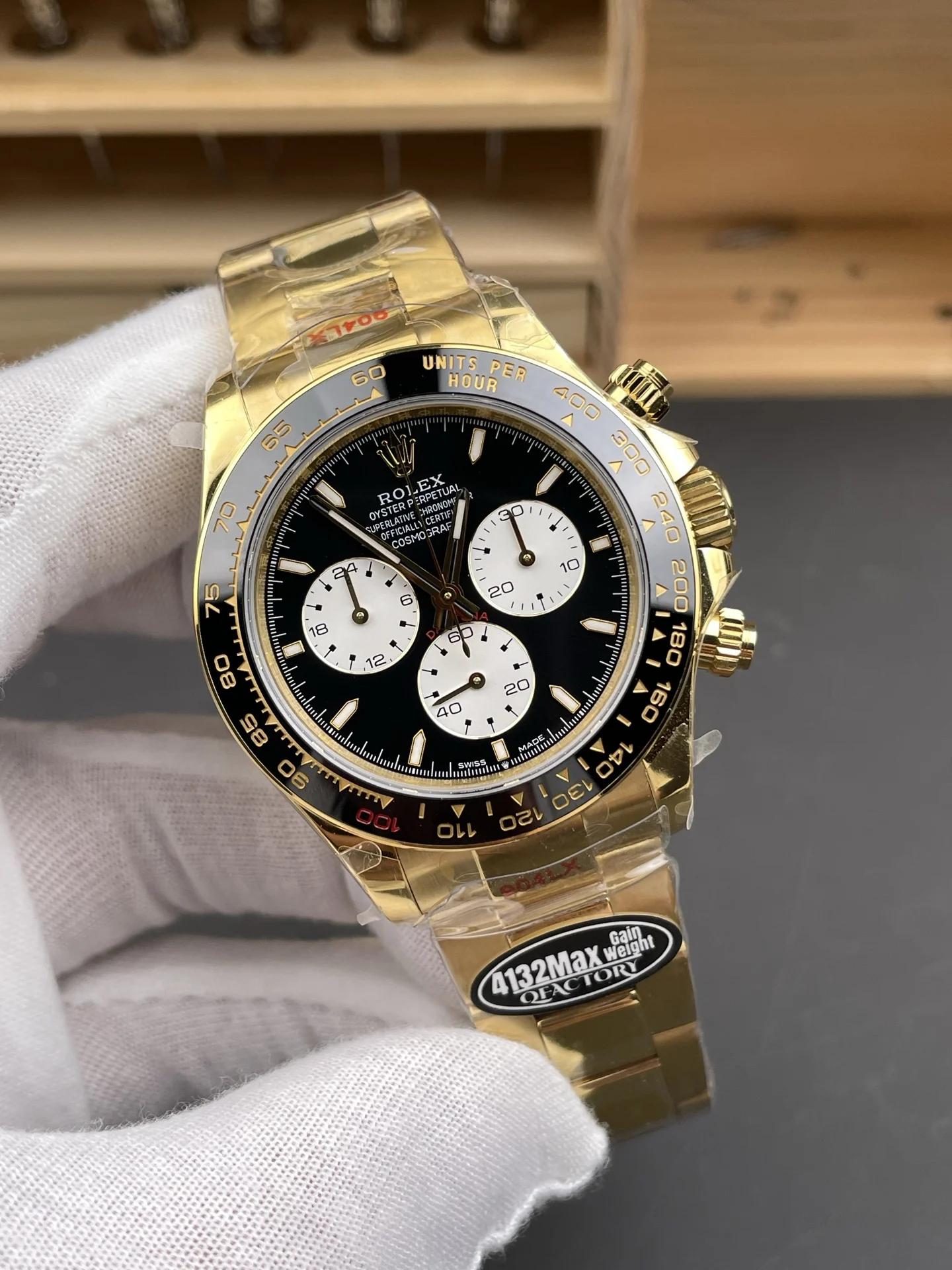 Rolex Daytona Le Mans 40mm — photographed off the sweep