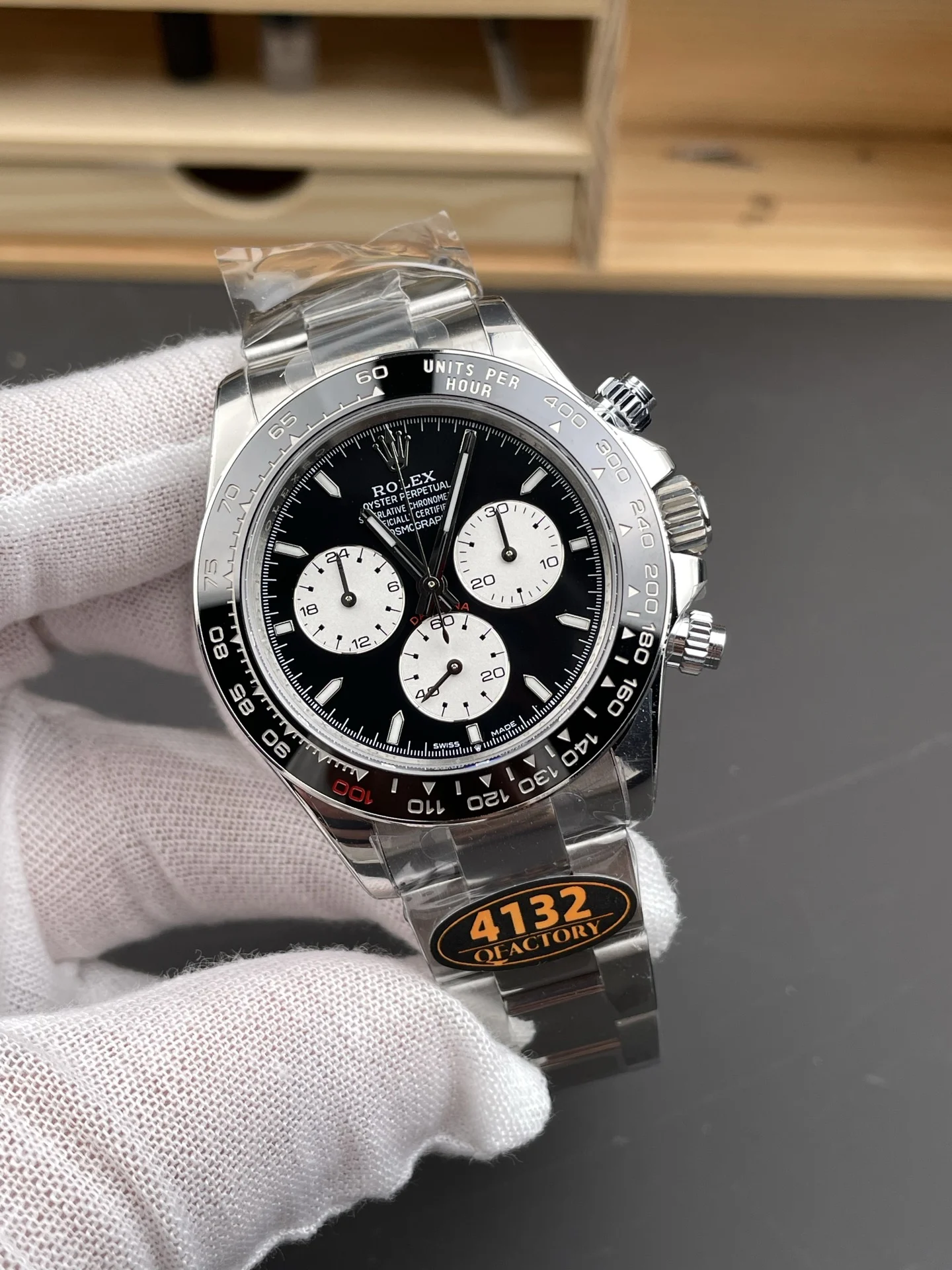 Rolex Daytona Le Mans 40mm — photographed off the sweep