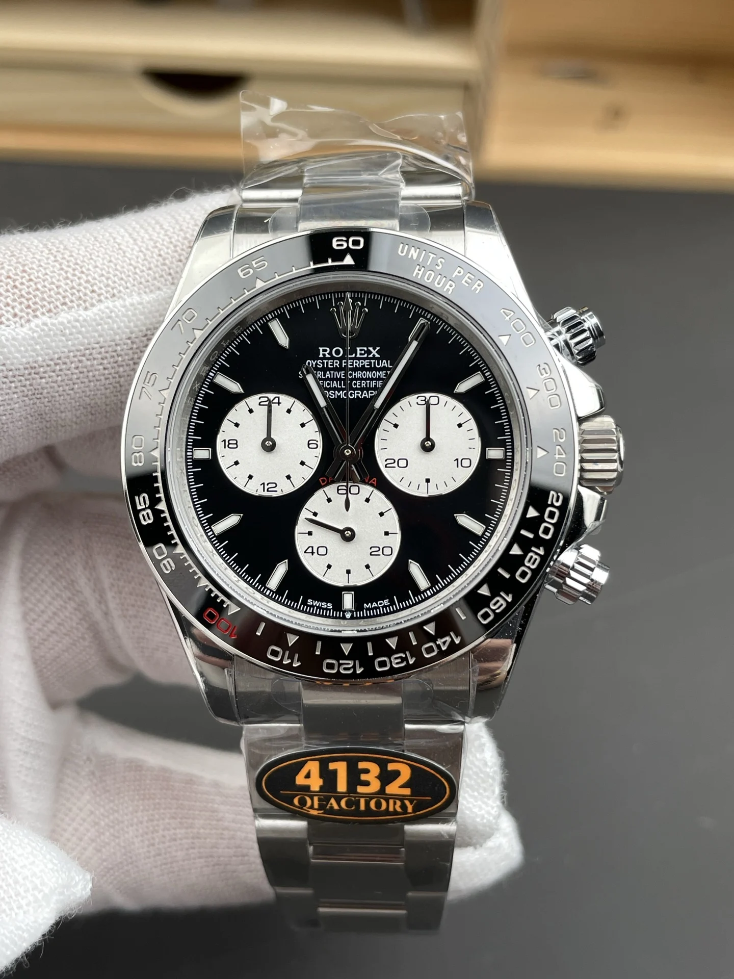 Rolex Daytona Le Mans 40mm — photographed off the sweep