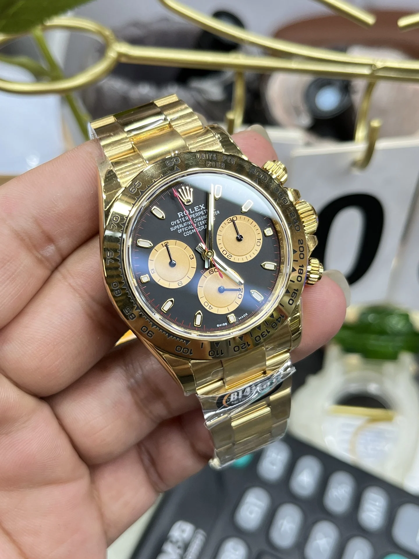 Rolex Daytona Little Monster Steel — photographed off the sweep