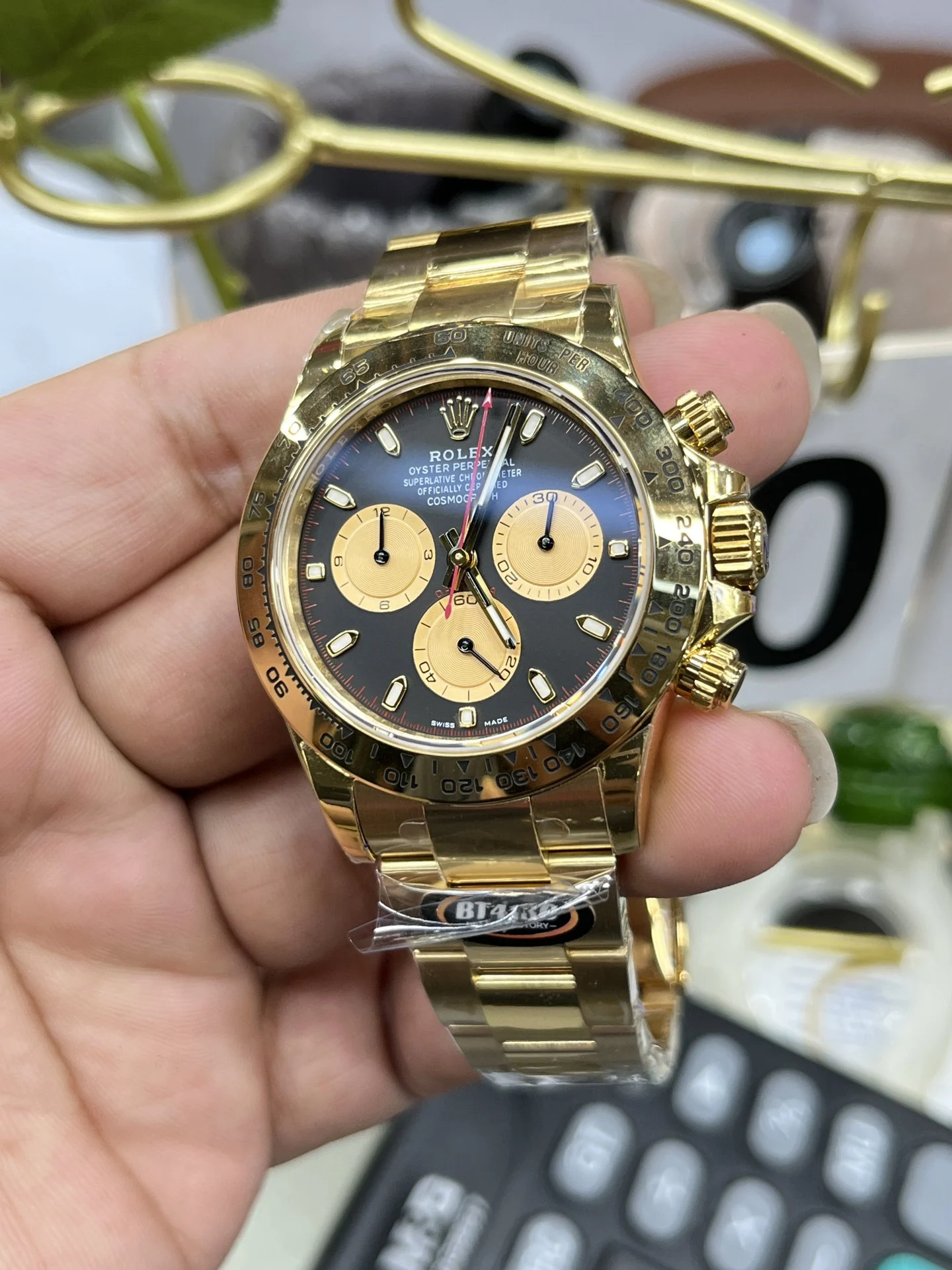 Rolex Daytona Little Monster Steel — photographed off the sweep