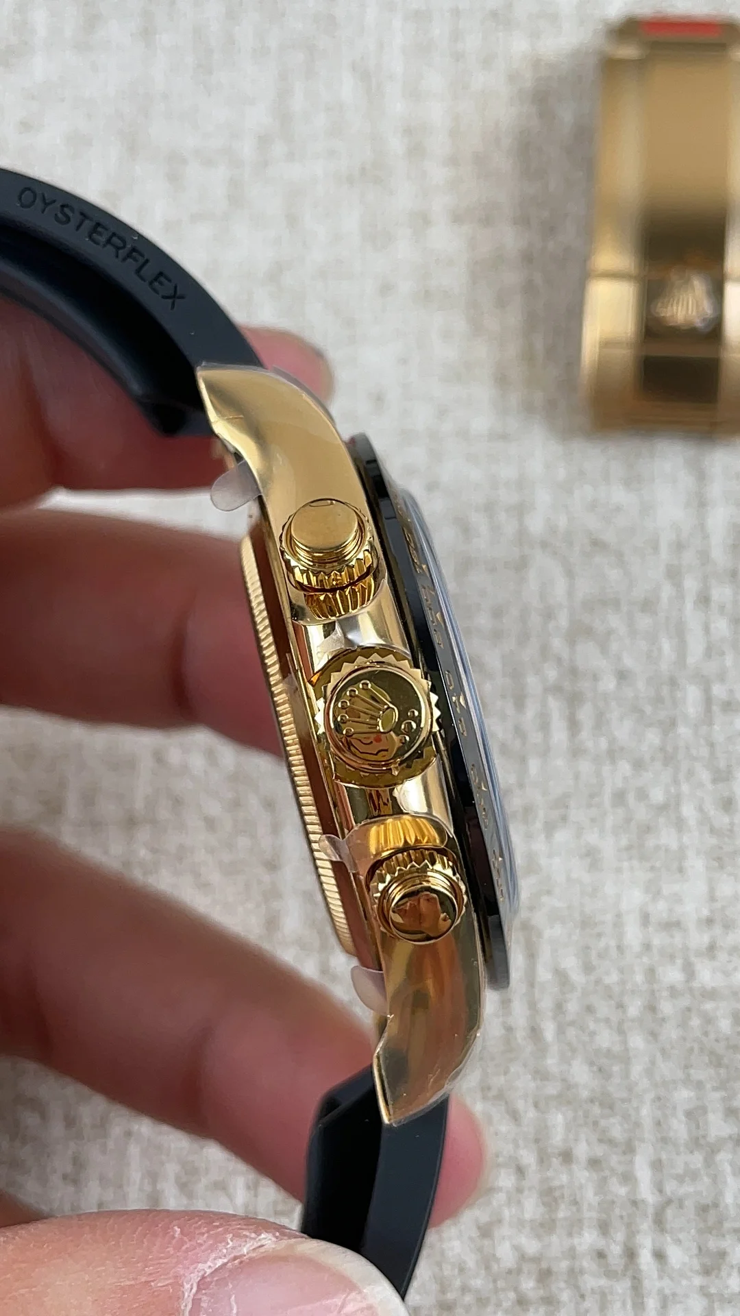 Rolex Daytona Little Monster — photographed off the sweep